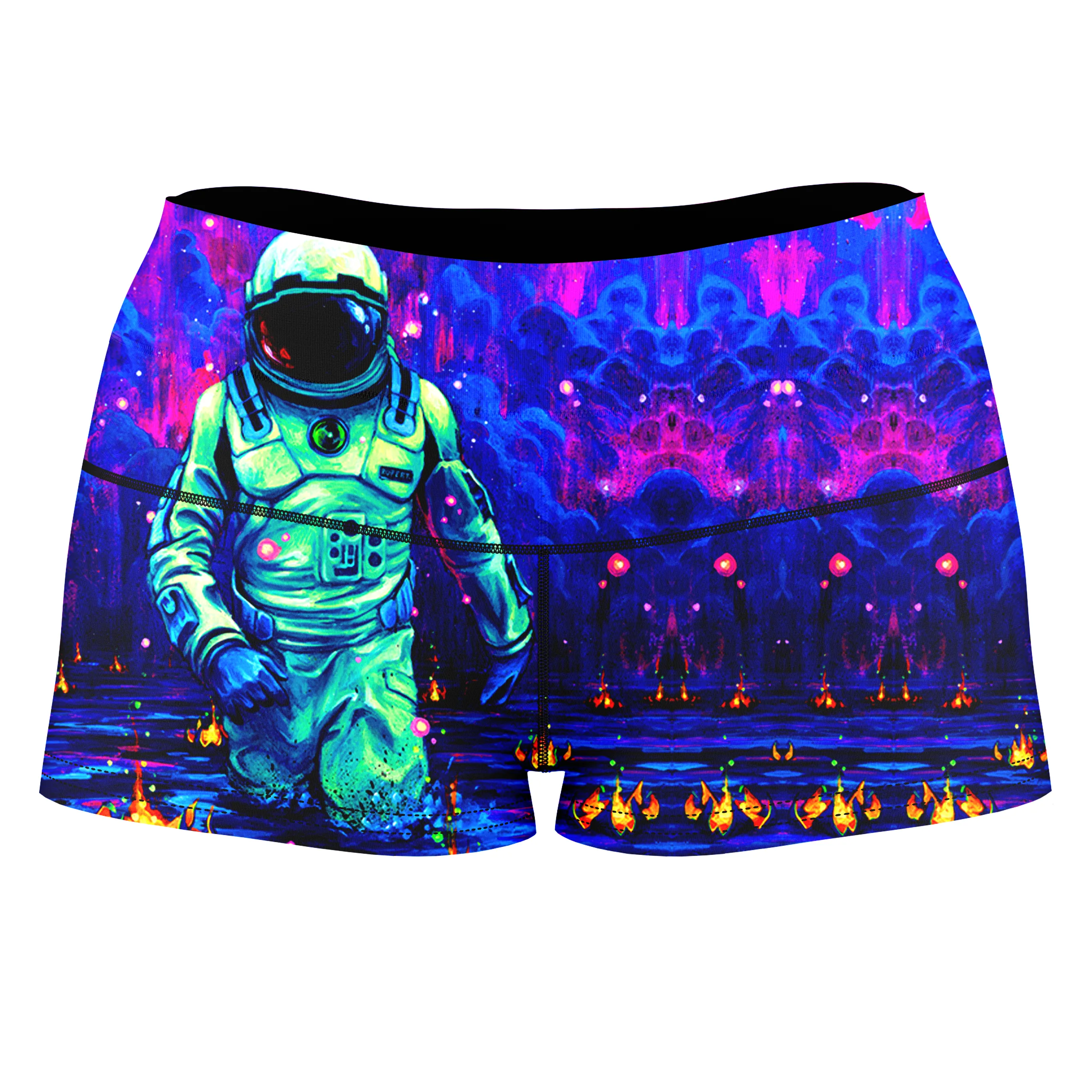 Voyager High-Waisted Women's Shorts sold by iEDM