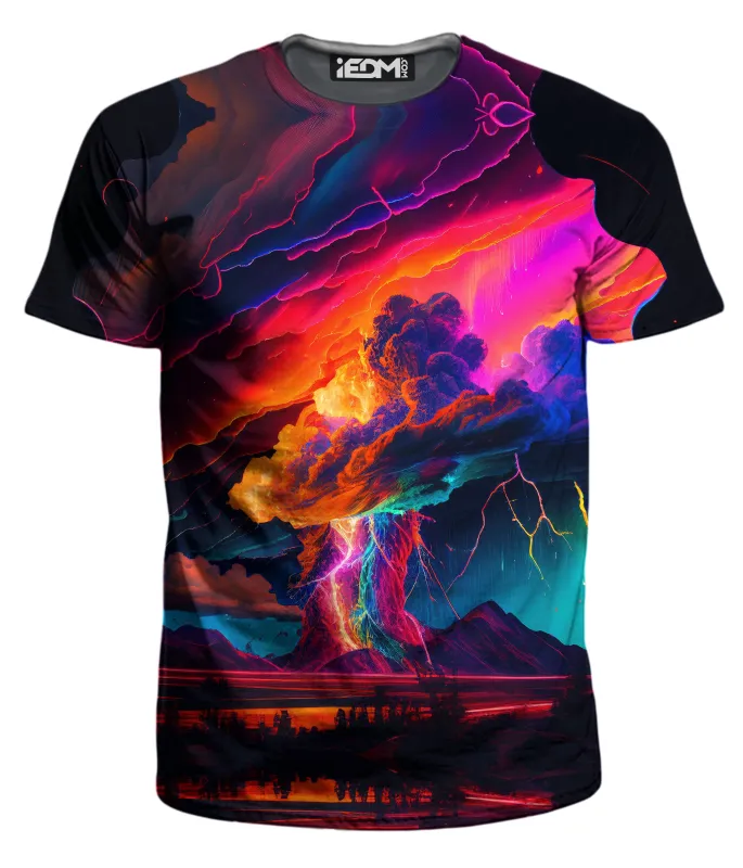 Rainbow Storm Men's T-Shirt sold by iEDM