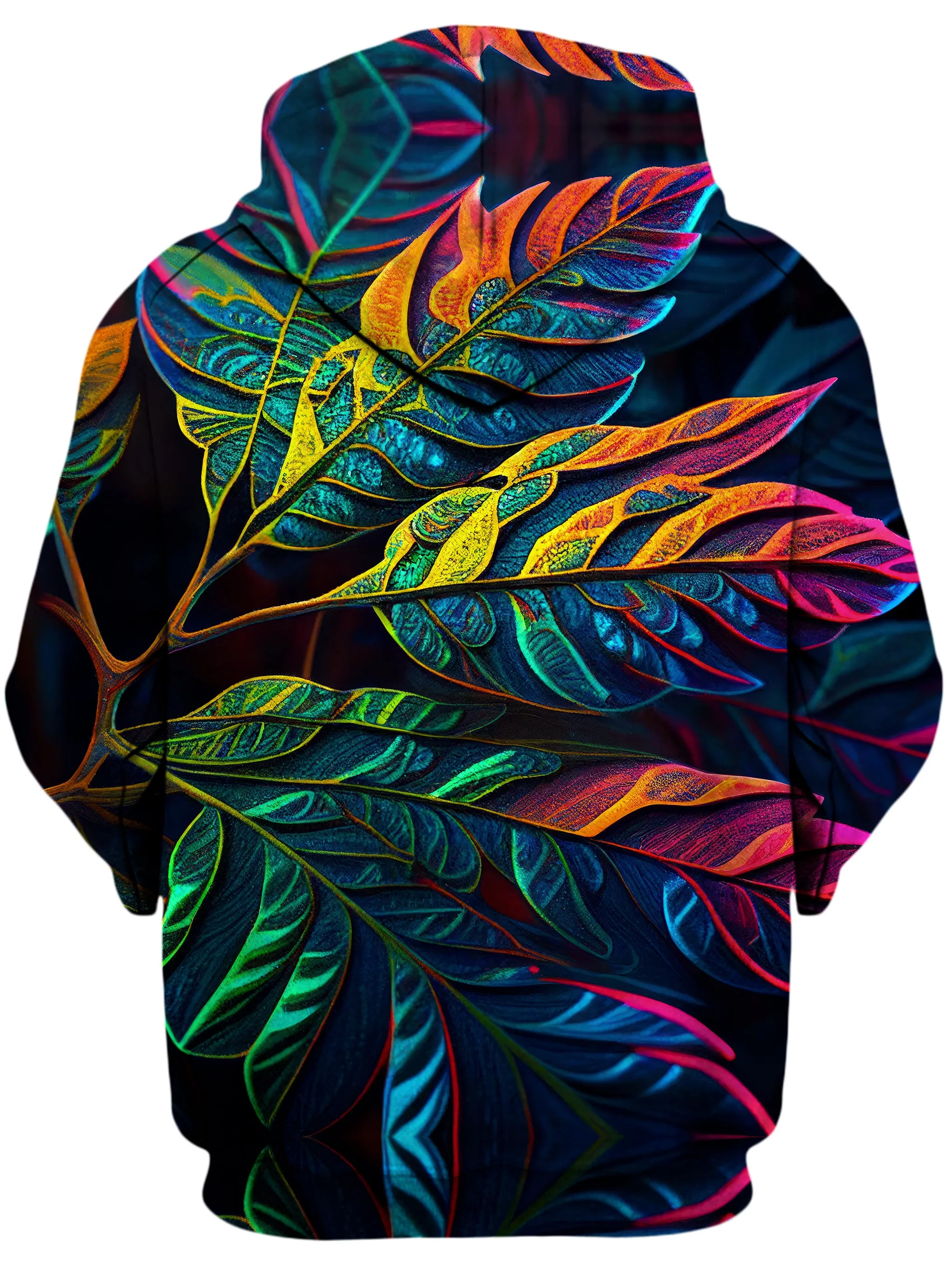 Midnight Floral Unisex Hoodie sold by iEDM product image thumbnail 2