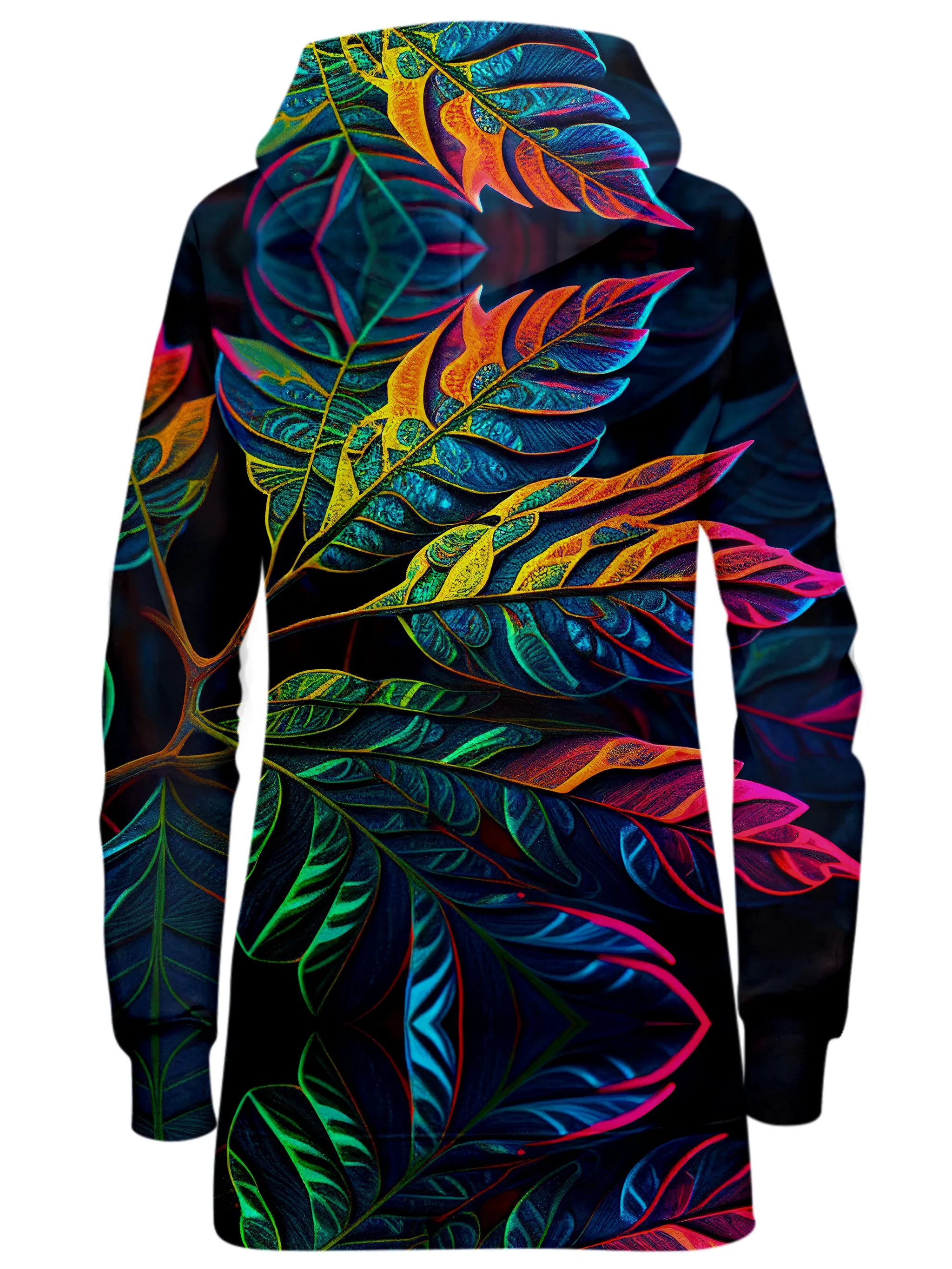 Midnight Floral Hoodie Dress sold by iEDM product image thumbnail 2