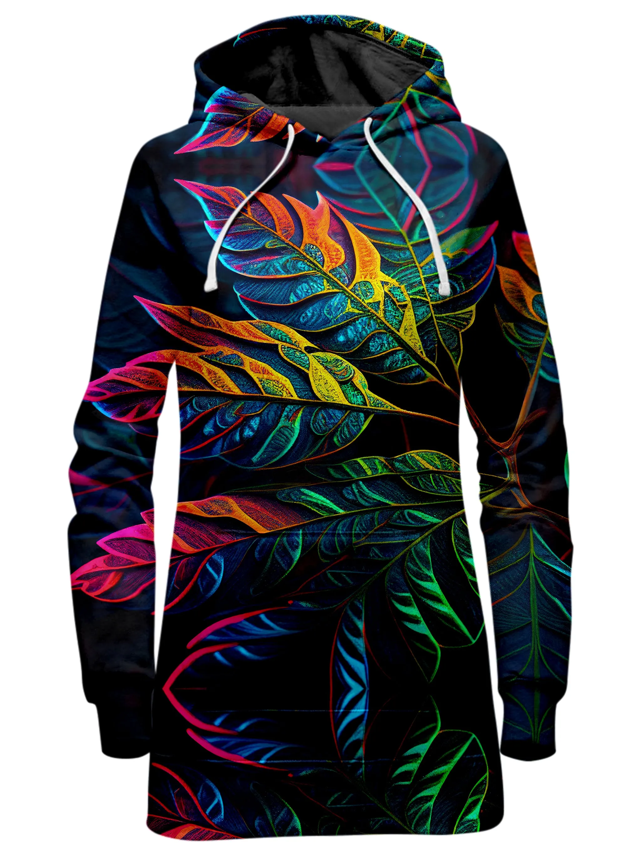 Midnight Floral Hoodie Dress sold by iEDM