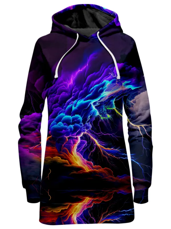 Dimensional Rift Hoodie Dress sold by iEDM
