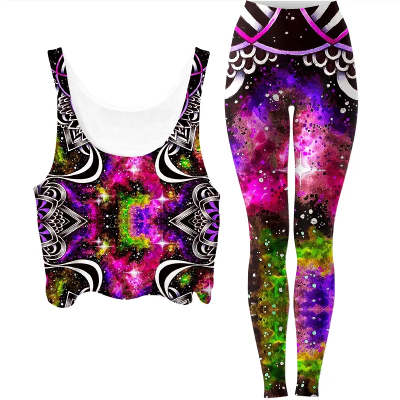 Oracle of Life 2.0 Crop Top and Leggings Combo sold by iEDM