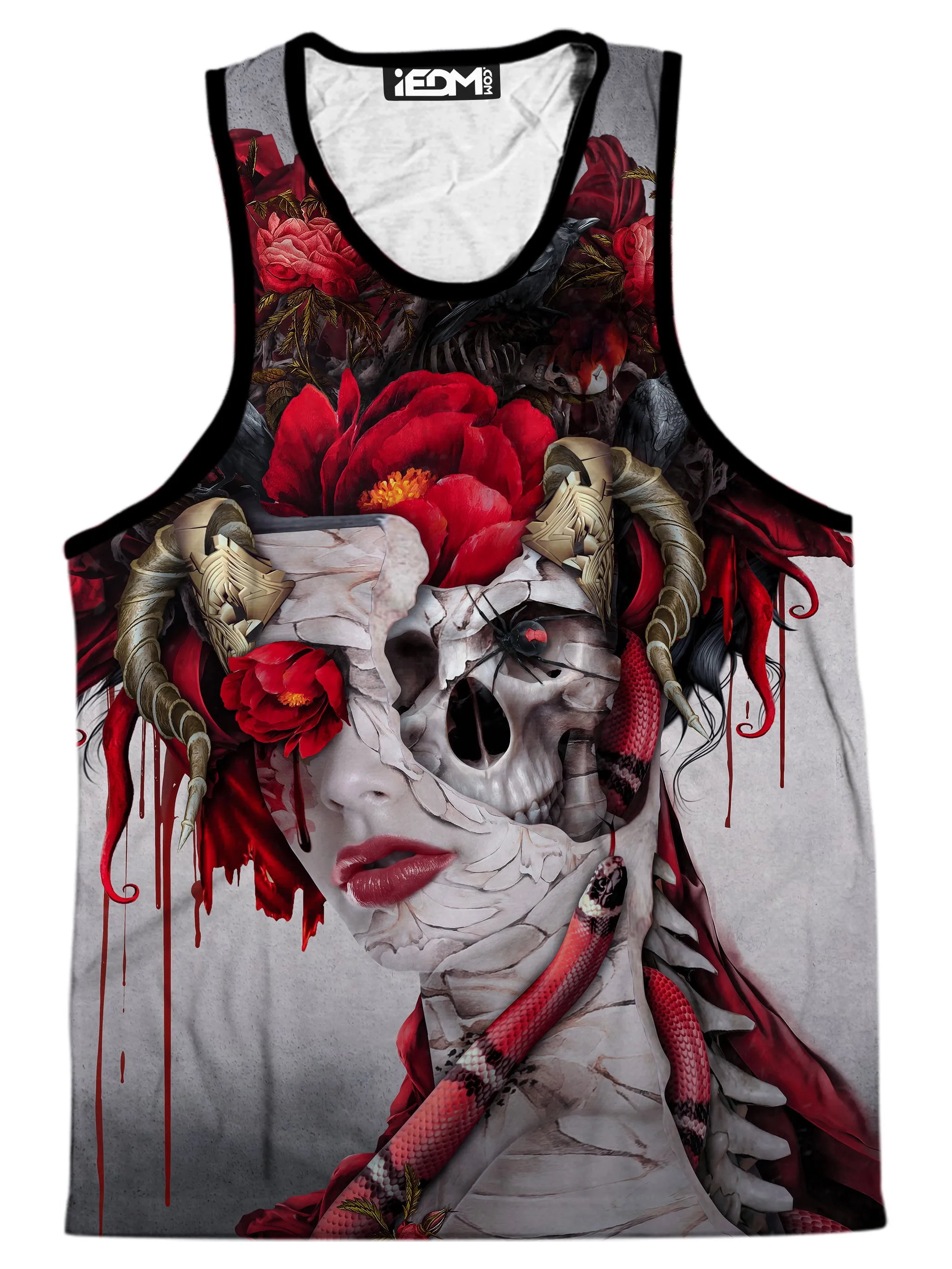 Red Queen Men's Tank sold by iEDM