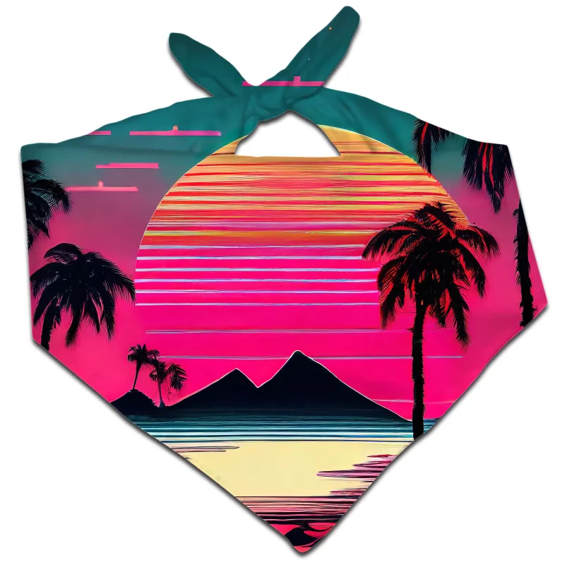 Beach Sunset Bandana sold by iEDM