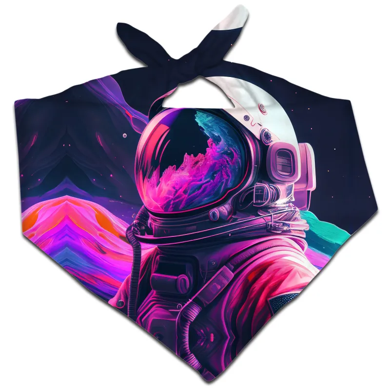 Synthwave Astronaut Bandana sold by iEDM