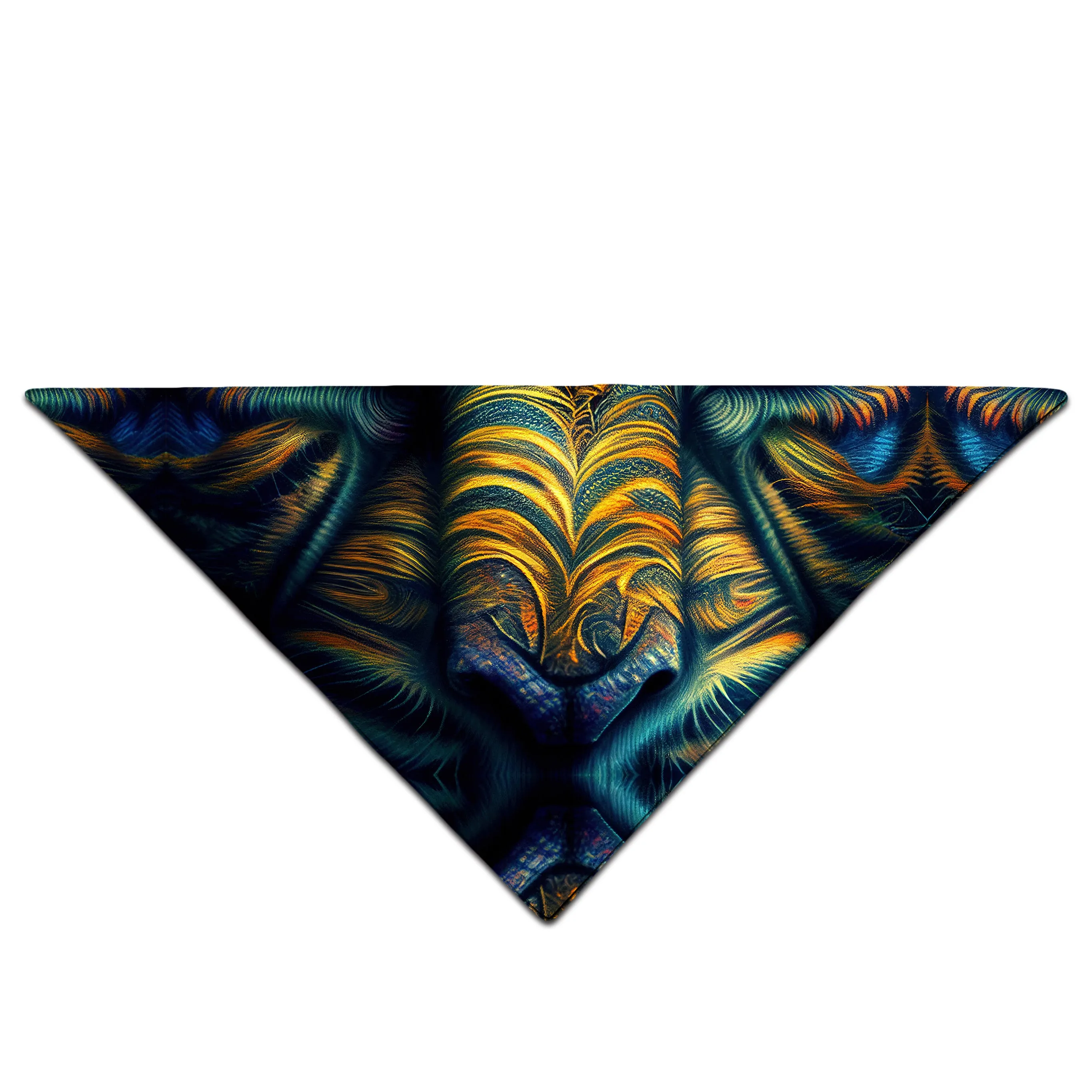 Tiger Eyes Psychedelic Bandana sold by iEDM product image thumbnail 2