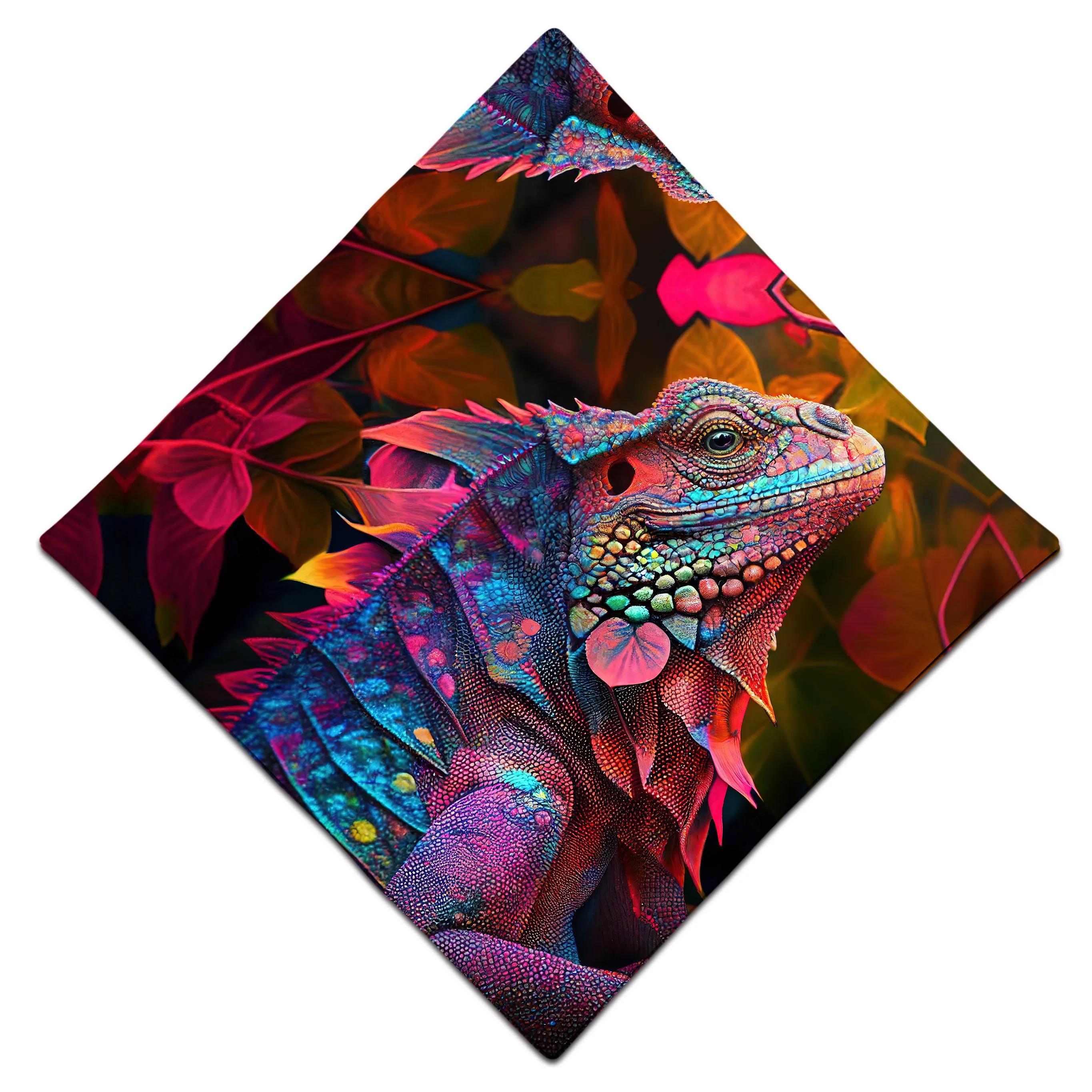Iguana Trip Bandana sold by iEDM product image thumbnail 3