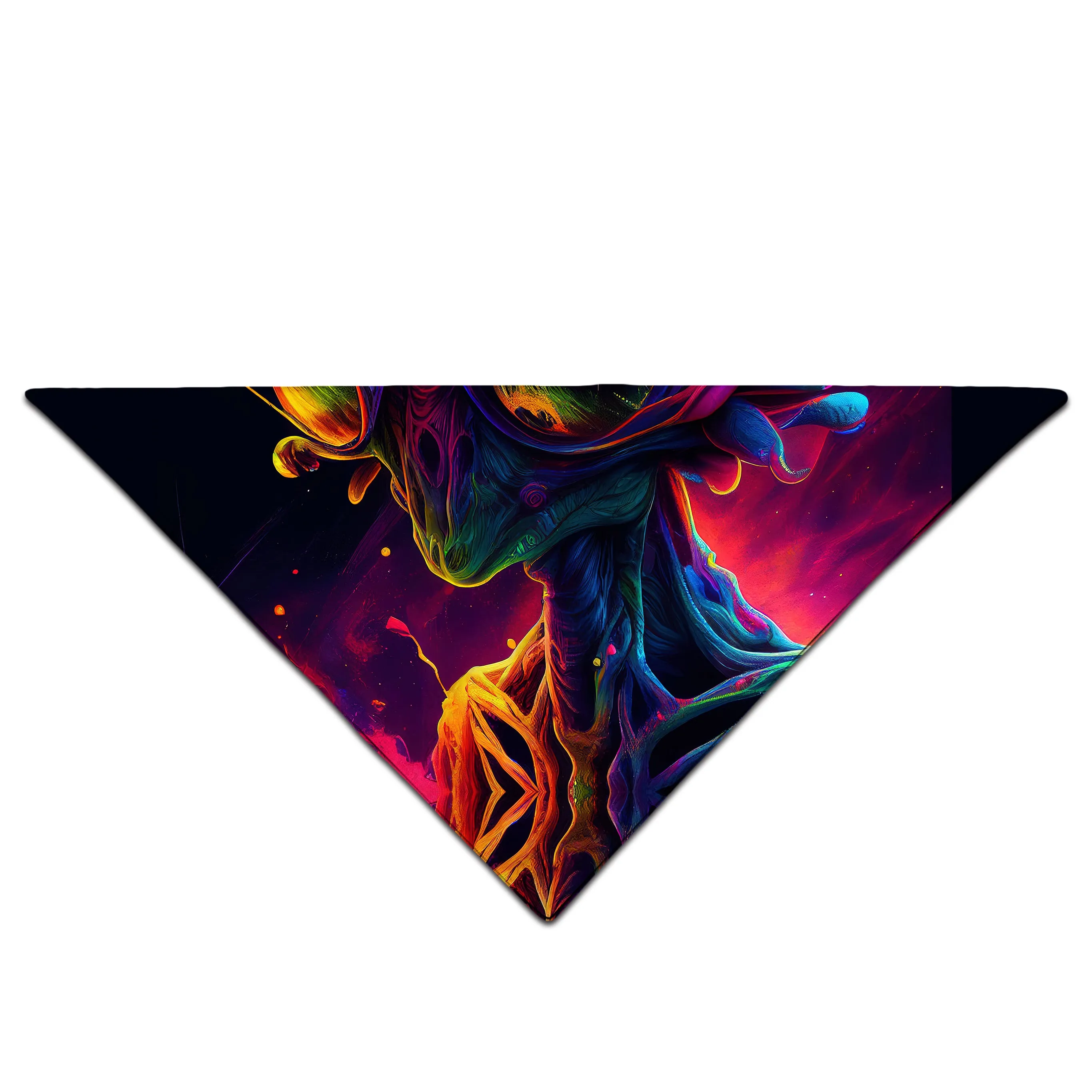 Psychedelic Alien Bandana sold by iEDM product image thumbnail 2