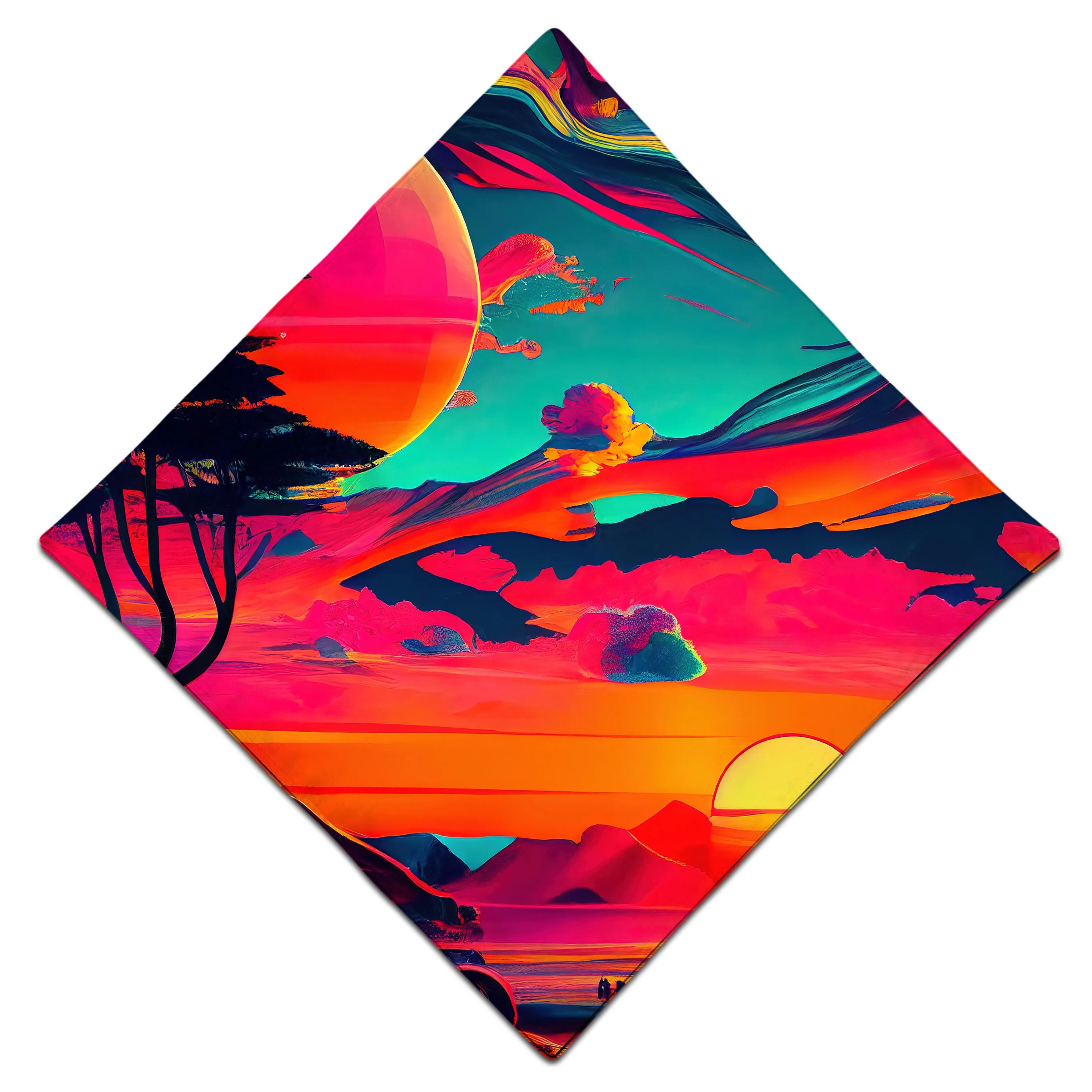 Sunset Melt Bandana sold by iEDM product image thumbnail 3