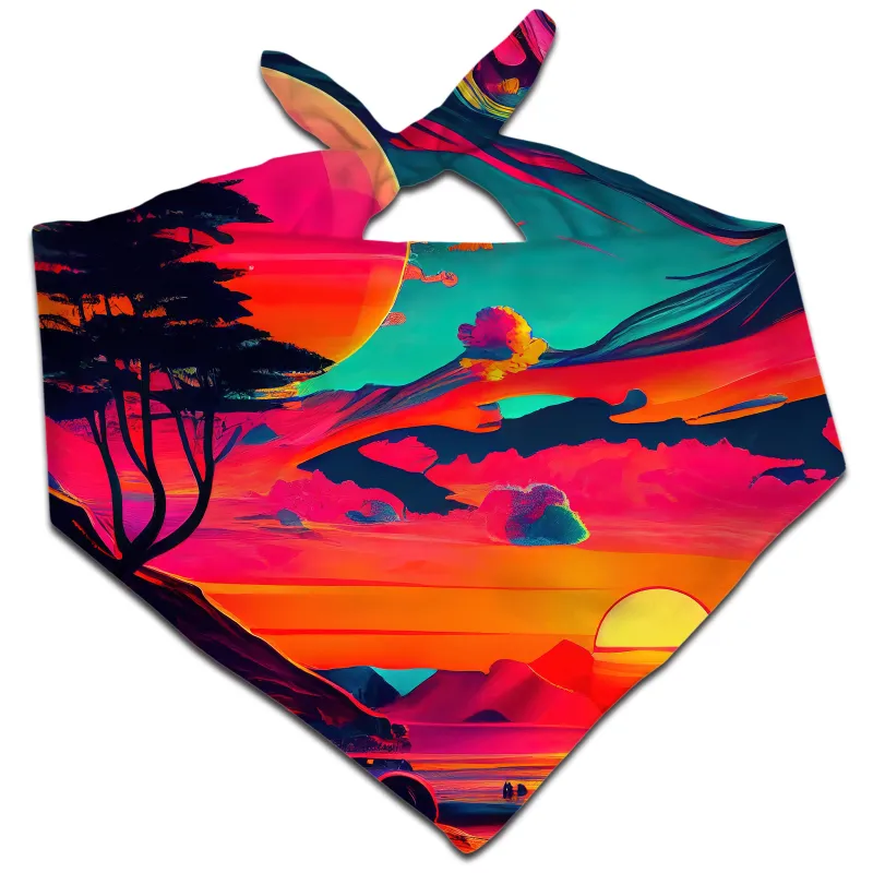 Sunset Melt Bandana sold by iEDM