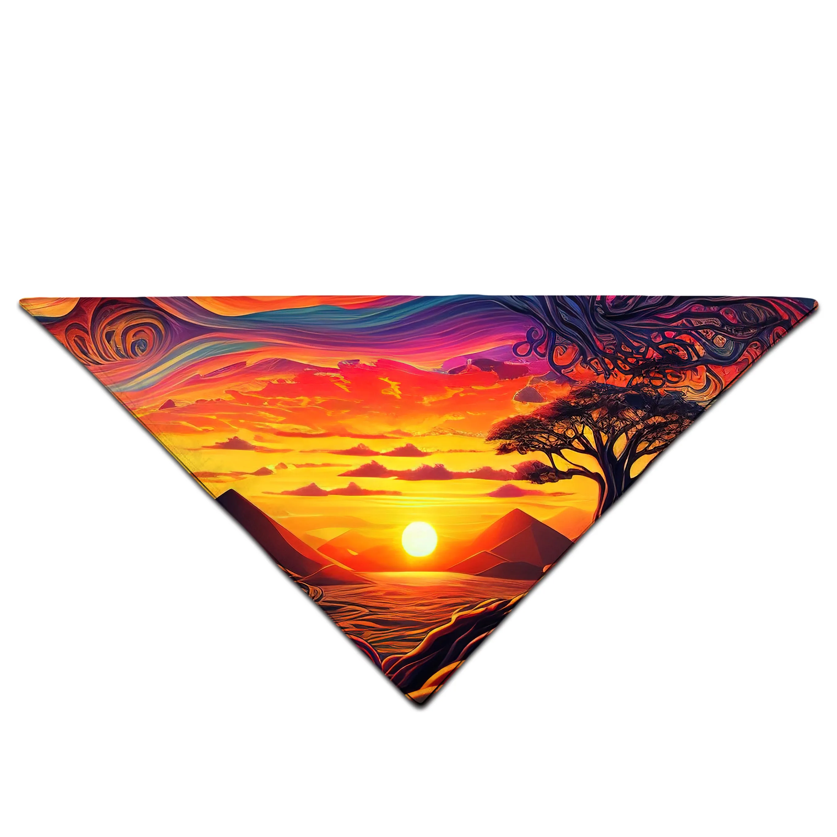 Acid Sunset Bandana sold by iEDM product image thumbnail 2