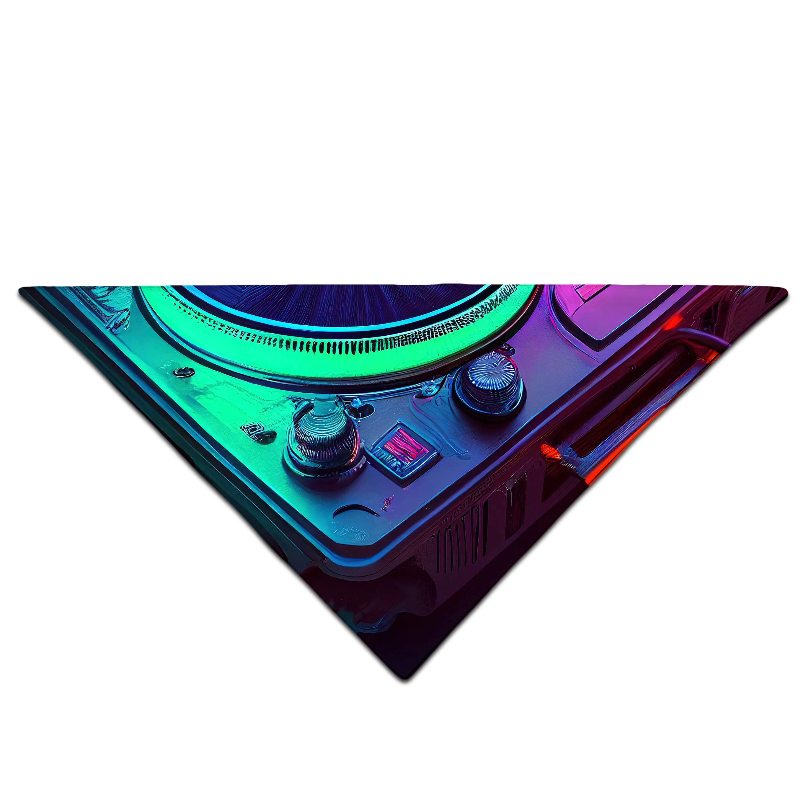 Neon Turntables Bandana sold by iEDM product image thumbnail 2