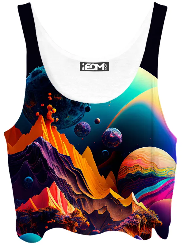 Solar System Crop Top made by iEDM