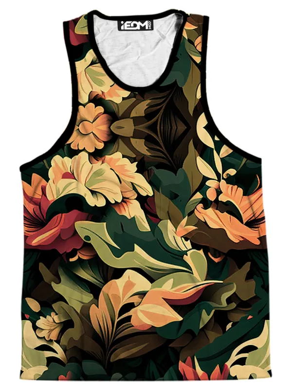 Floral Camo Men's Tank sold by iEDM