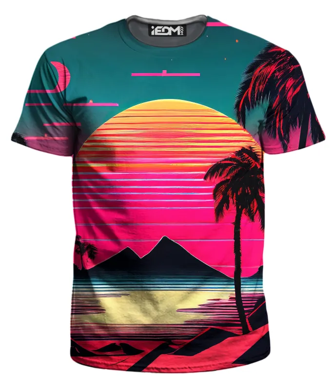 Beach Sunset Men's T-Shirt sold by iEDM