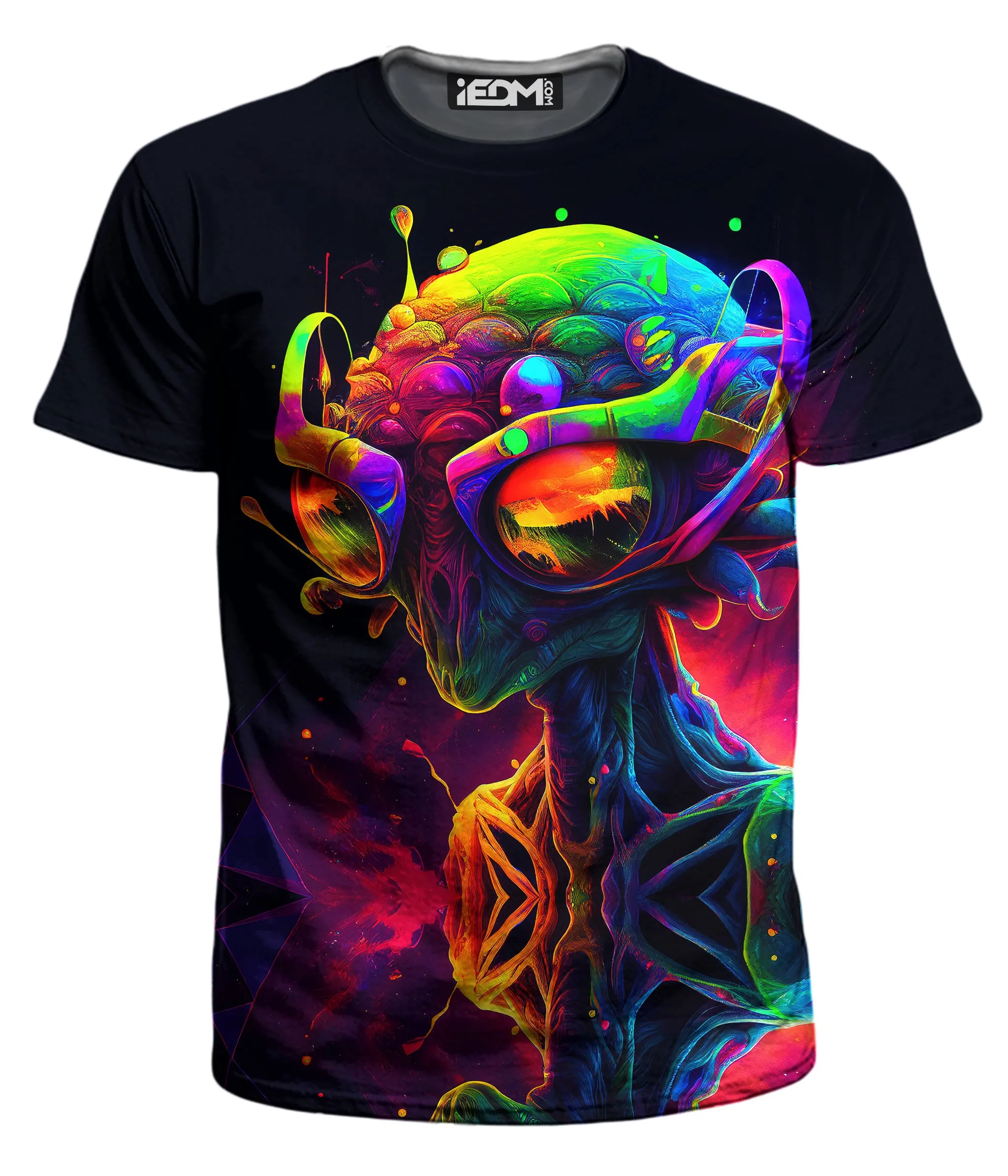 Psychedelic Alien Men's T-Shirt sold by iEDM