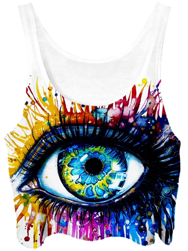 Eyecopi Kopie Crop Top sold by iEDM