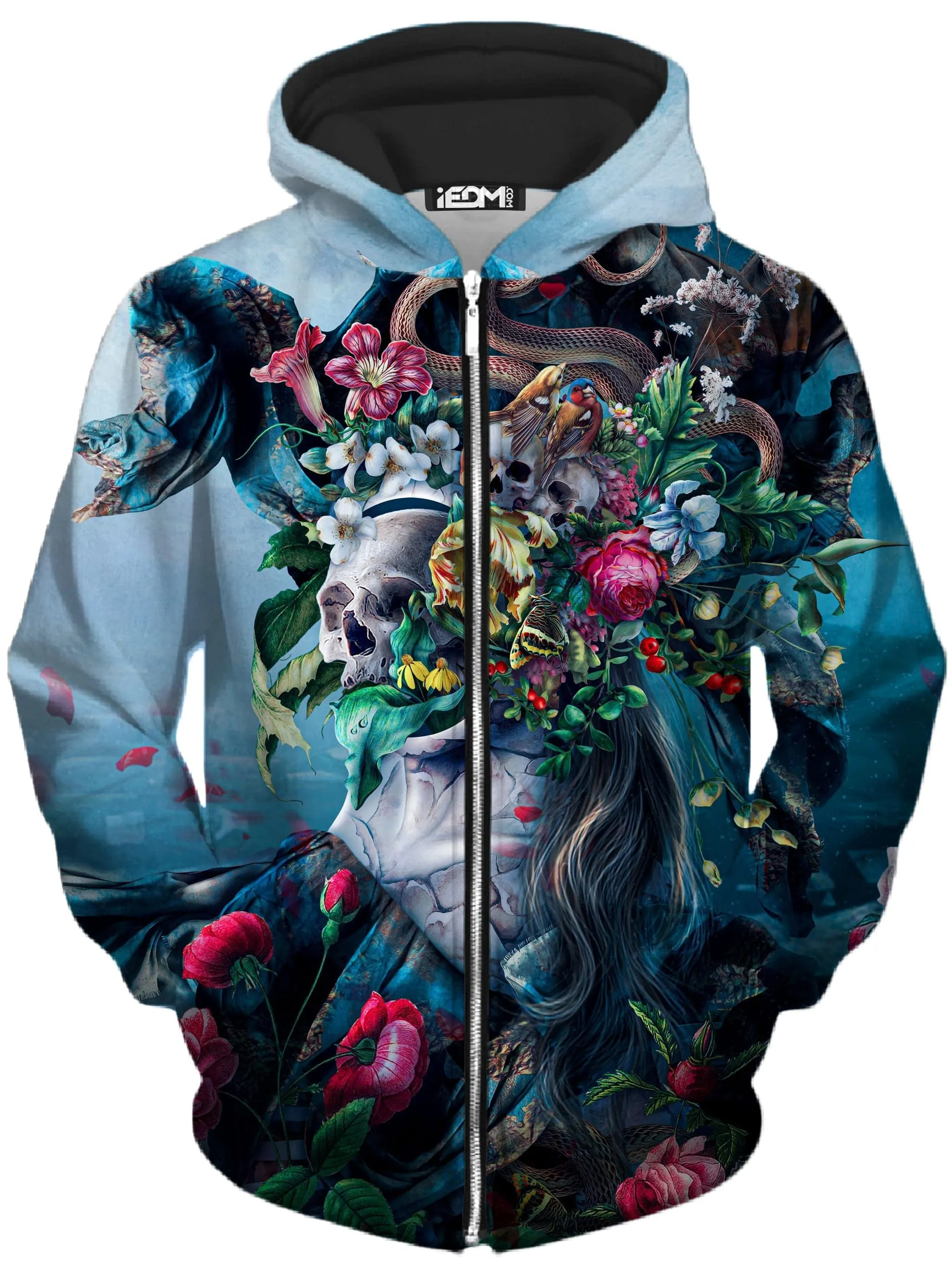 Live and Die Zip-Up Hoodie and Leggings Combo sold by iEDM product image thumbnail 2