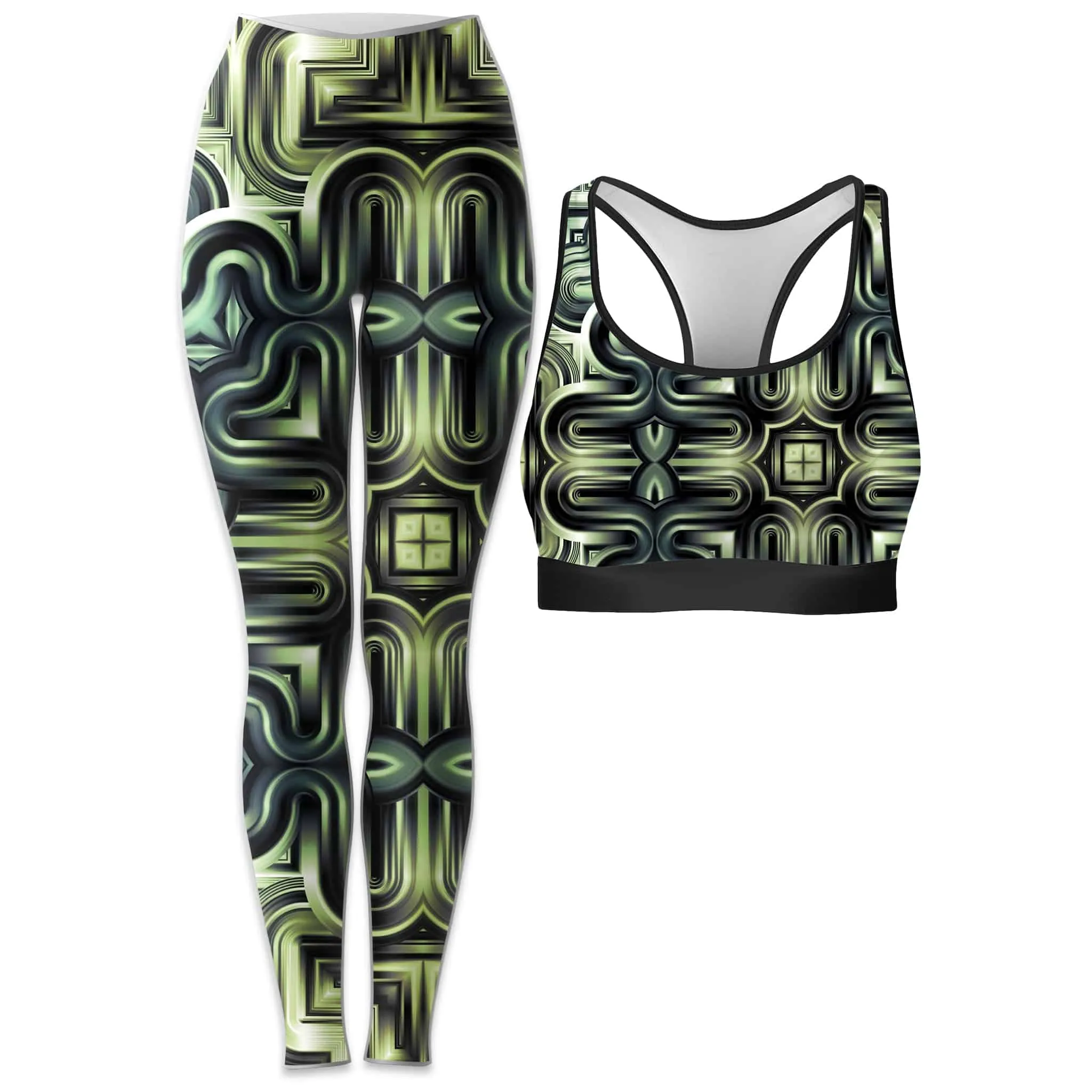 Unthinkable Machines Rave Bra and Leggings Combo sold by iEDM