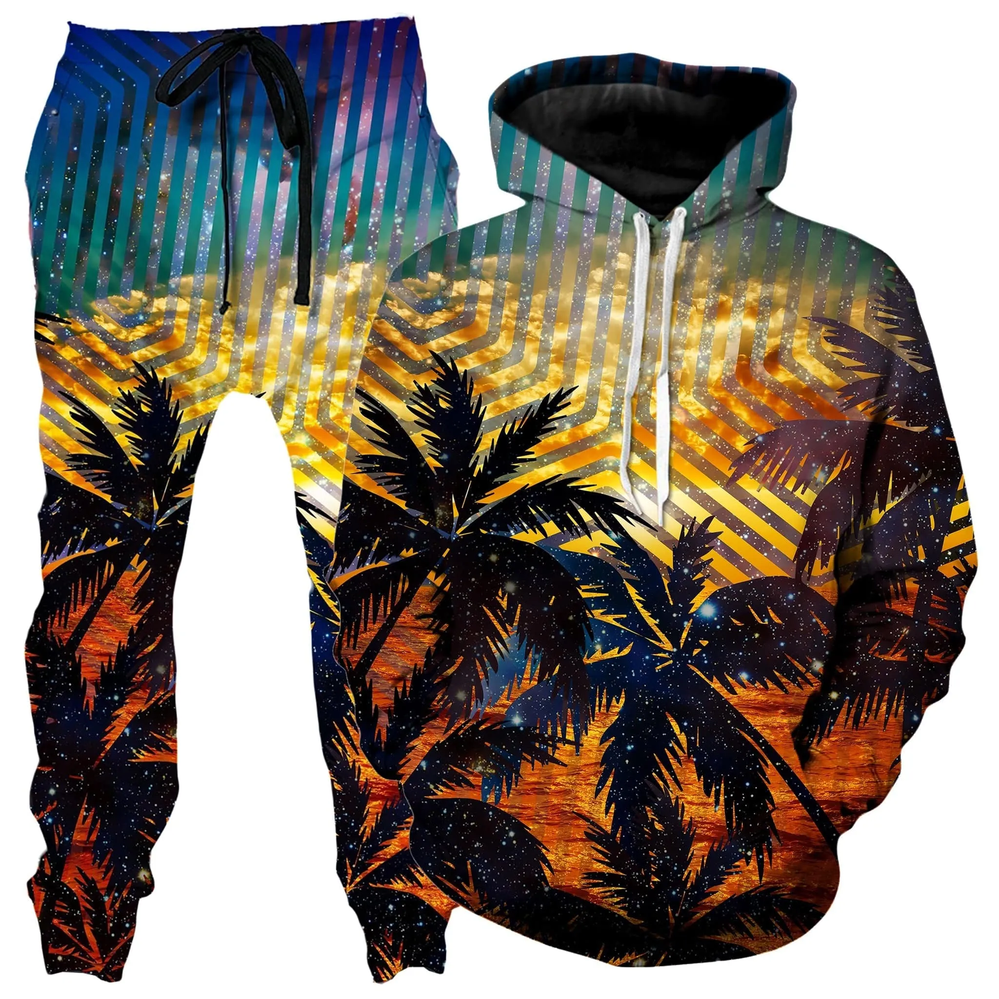 To Infinity And The Palms Hoodie and Joggers Combo sold by iEDM
