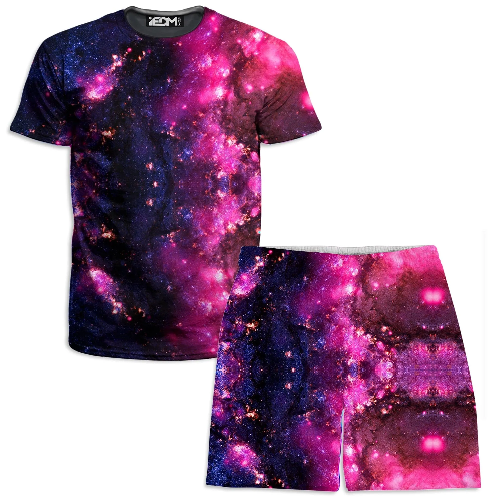 Purple Cosmos T-Shirt and Shorts Combo sold by iEDM