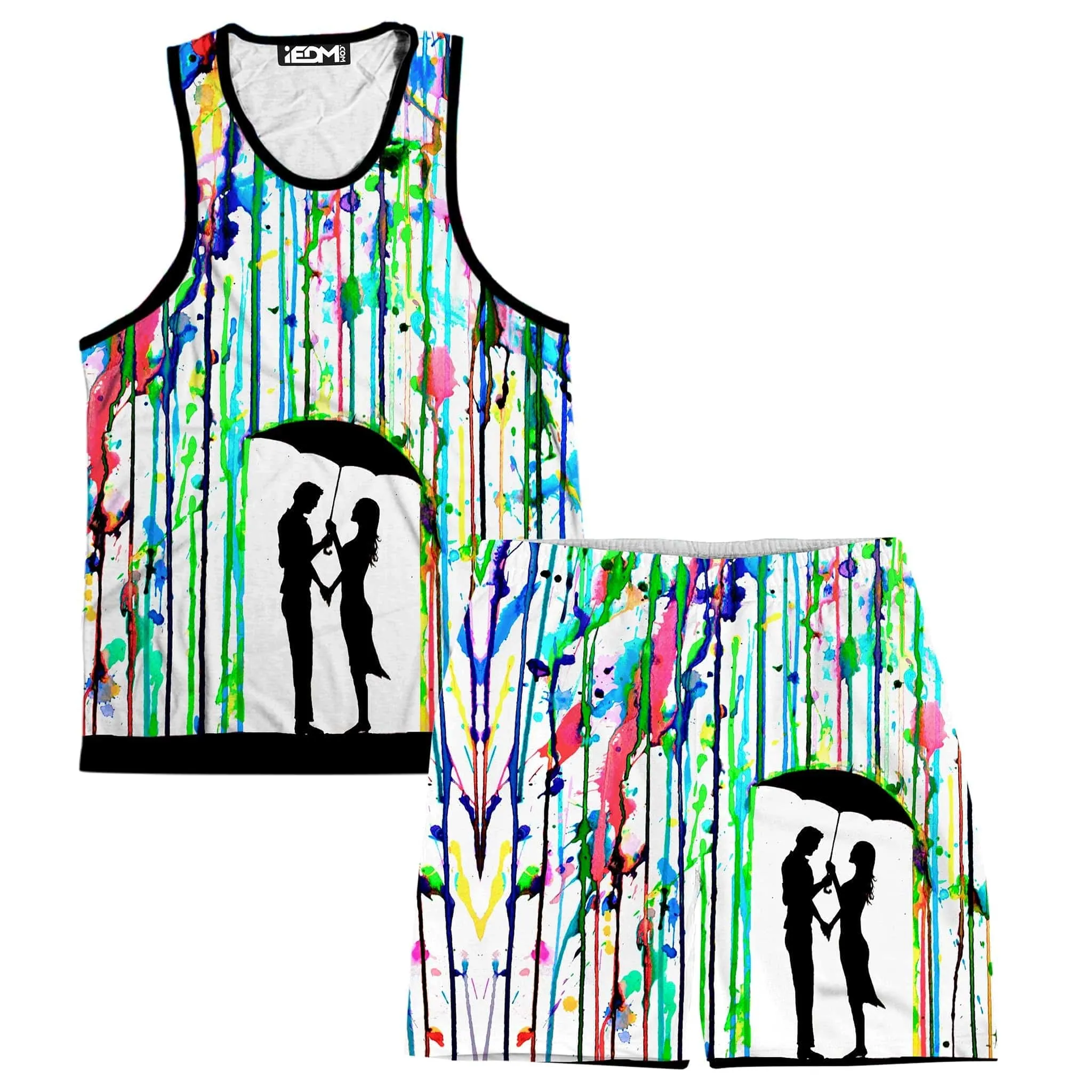 Pour Deux Men's Tank and Shorts Combo sold by iEDM