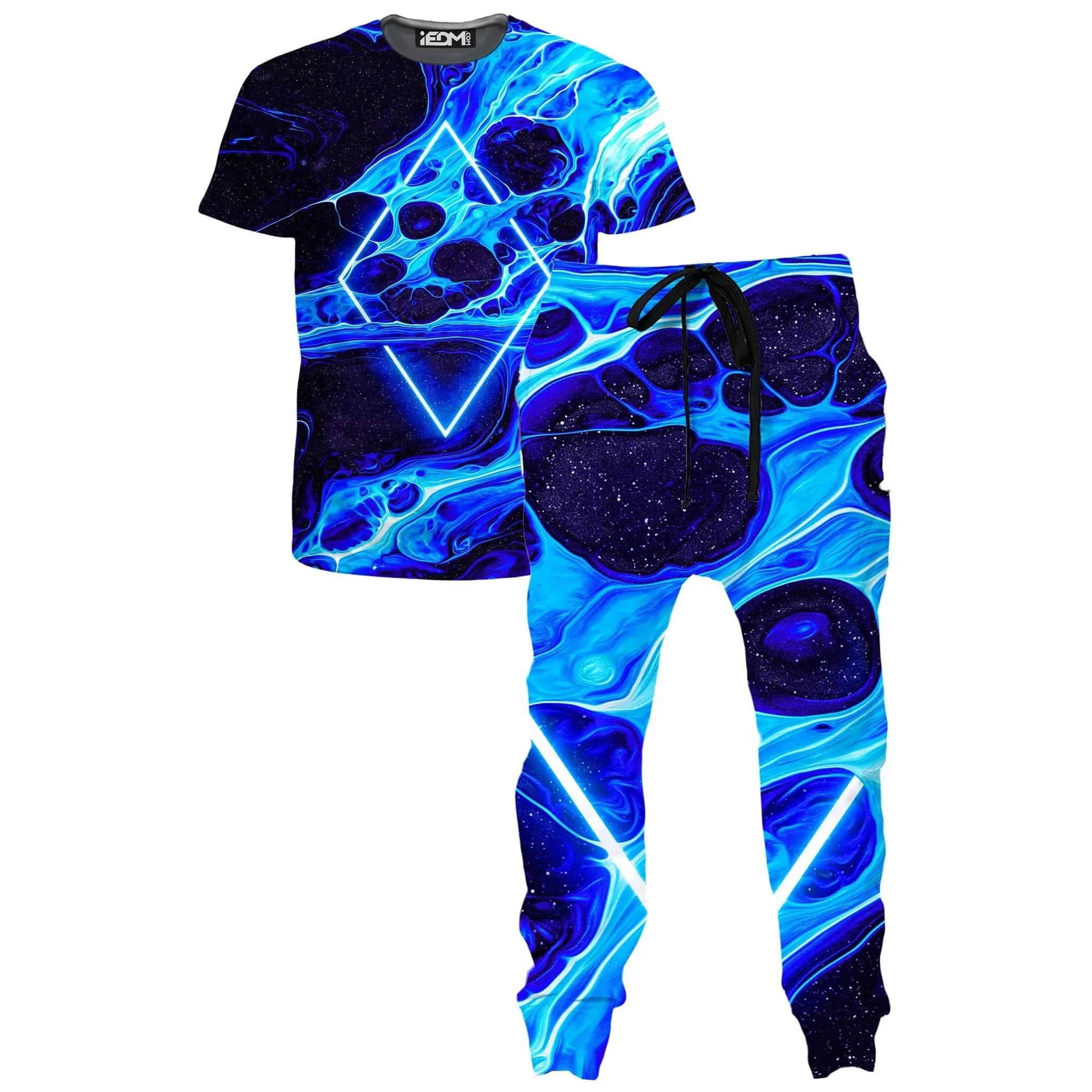 Portal Home Blue T-Shirt and Joggers Combo sold by iEDM