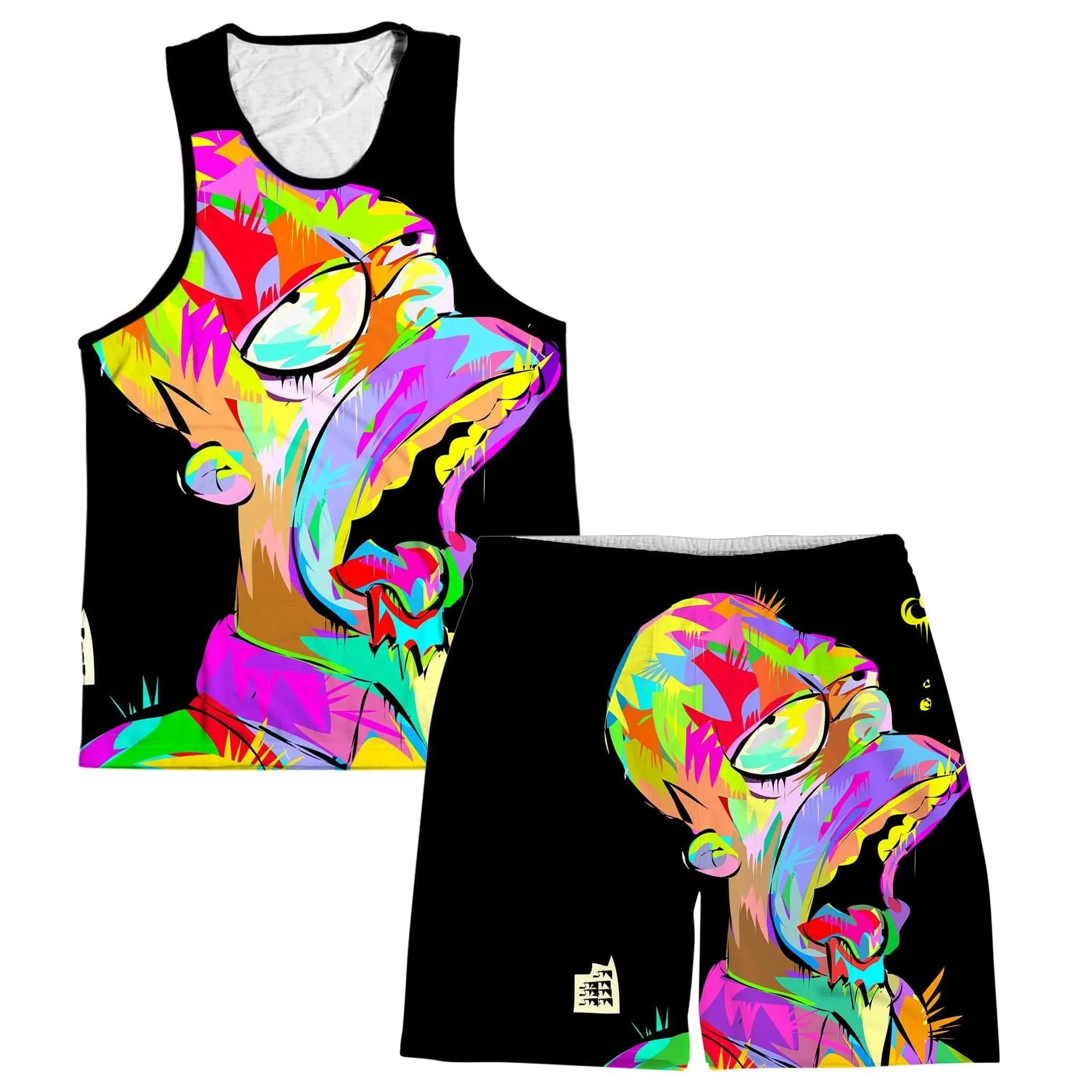Homie Men's Tank and Shorts Combo sold by iEDM