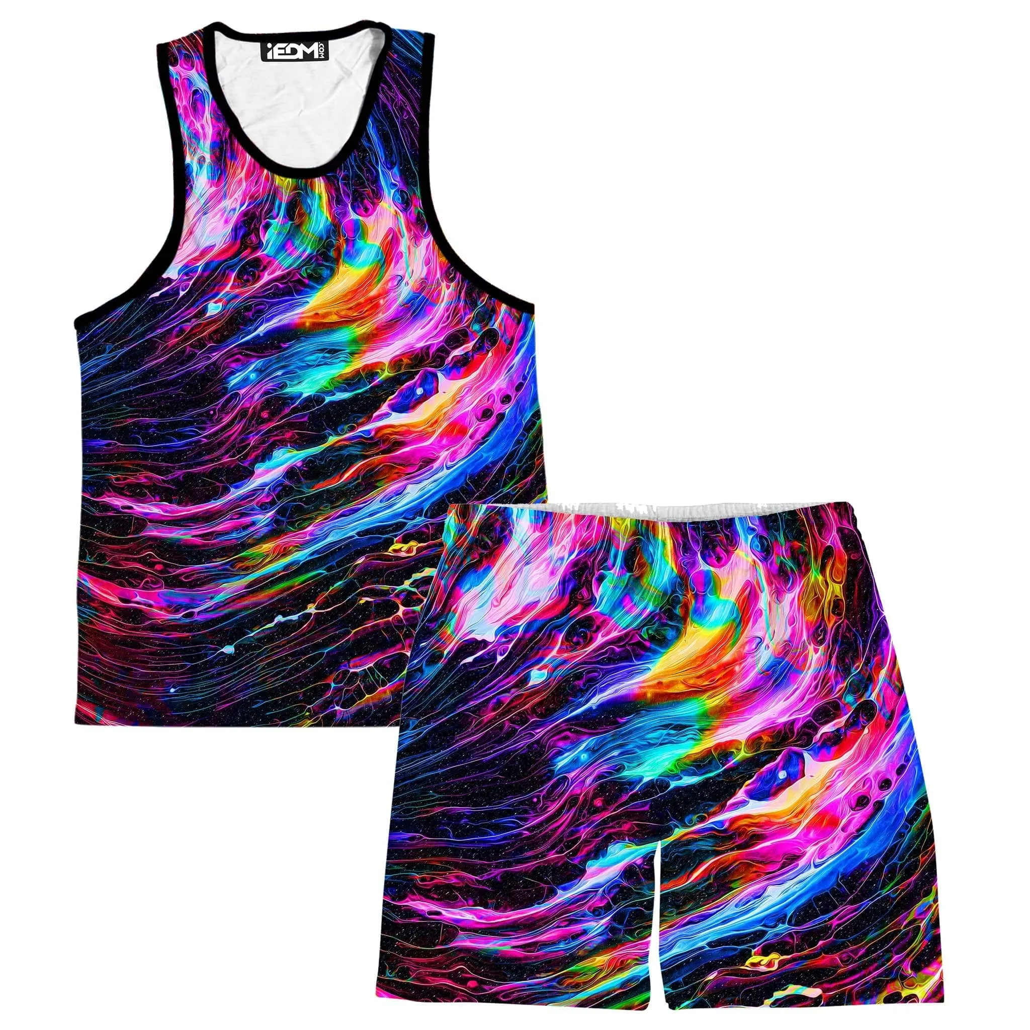 Hyperspace Men's Tank and Shorts Combo sold by iEDM