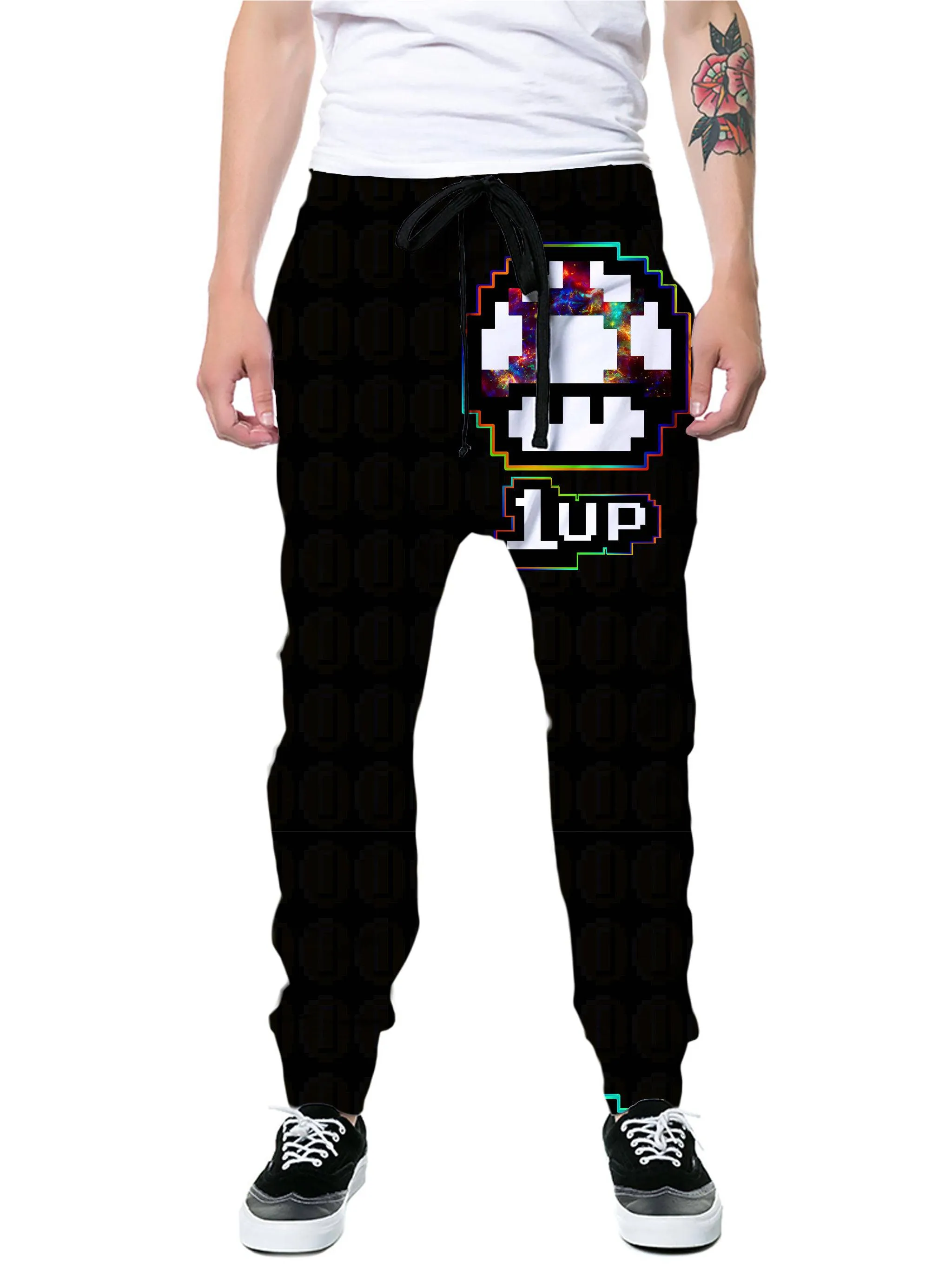 Level Up Mushroom T-Shirt and Joggers Combo sold by iEDM product image thumbnail 3