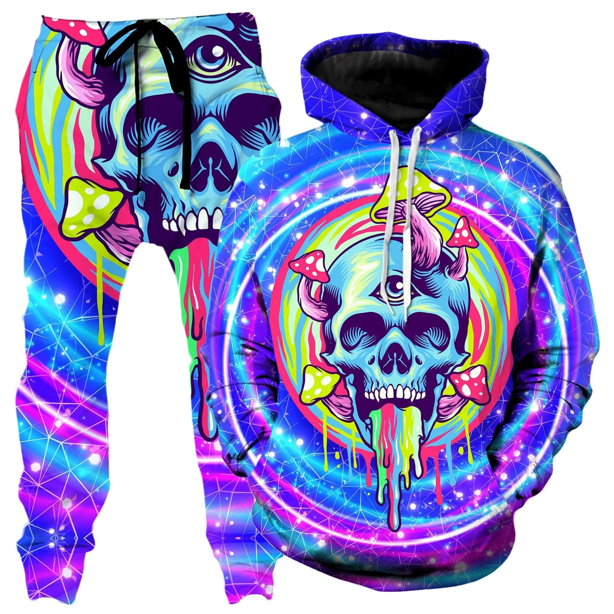 Mushroom Head Hoodie and Joggers Combo sold by iEDM