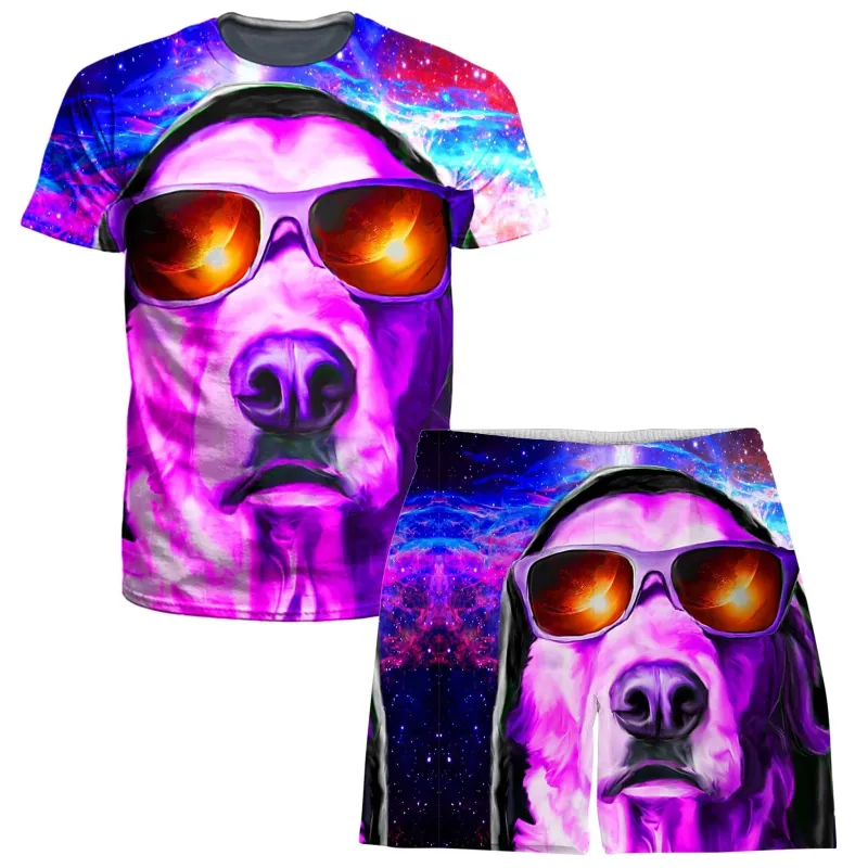 Nebulous K9 T-Shirt and Shorts Combo sold by iEDM