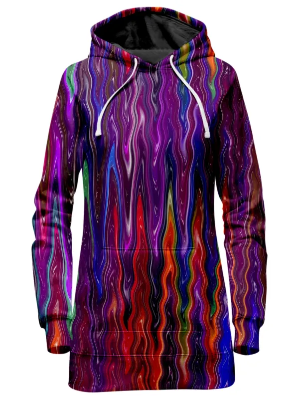 Trippy Vibes Hoodie Dress sold by iEDM