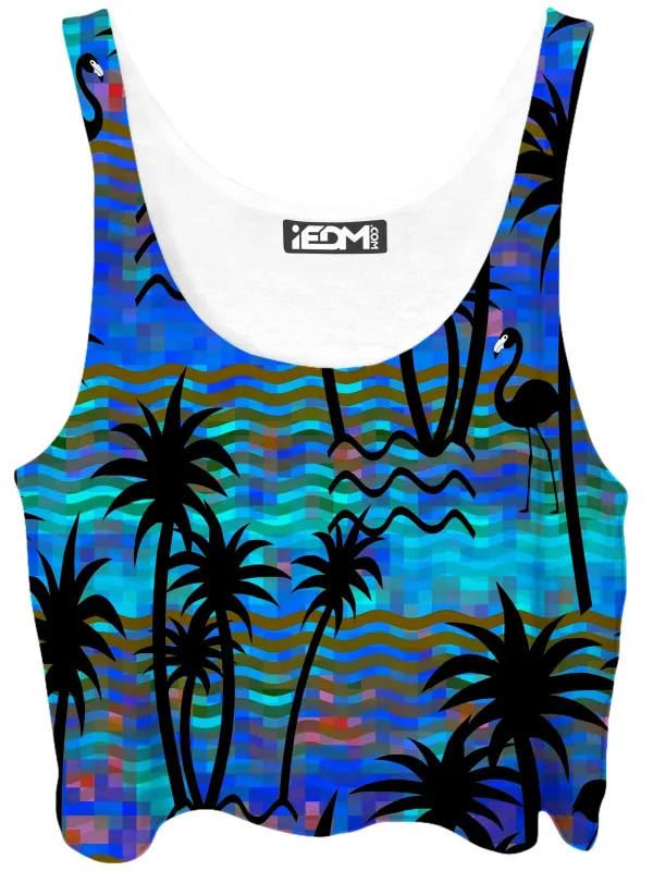Tropical Dreams Crop Top made by iEDM