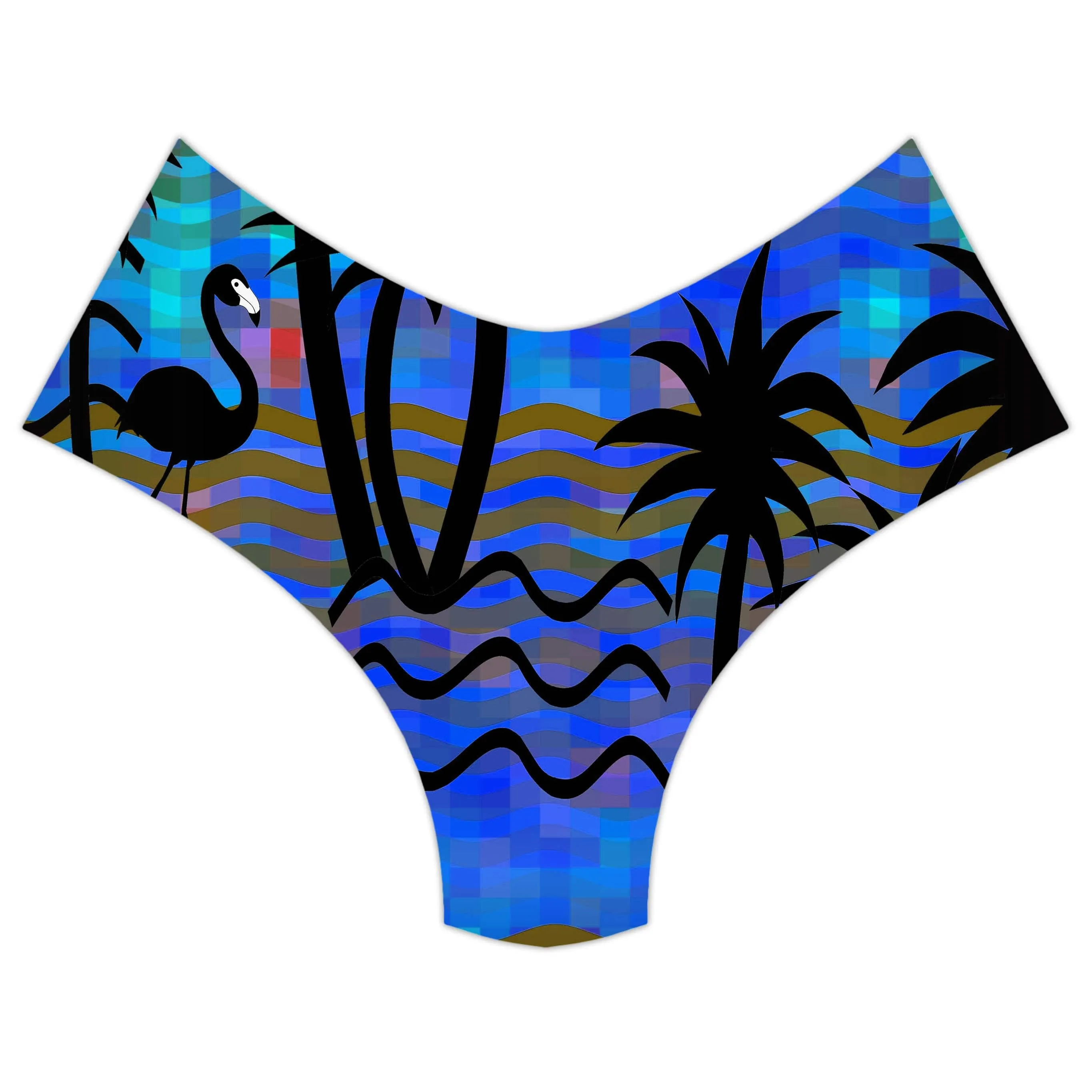 Tropical Dreams Booty Shorts sold by iEDM product image thumbnail 3