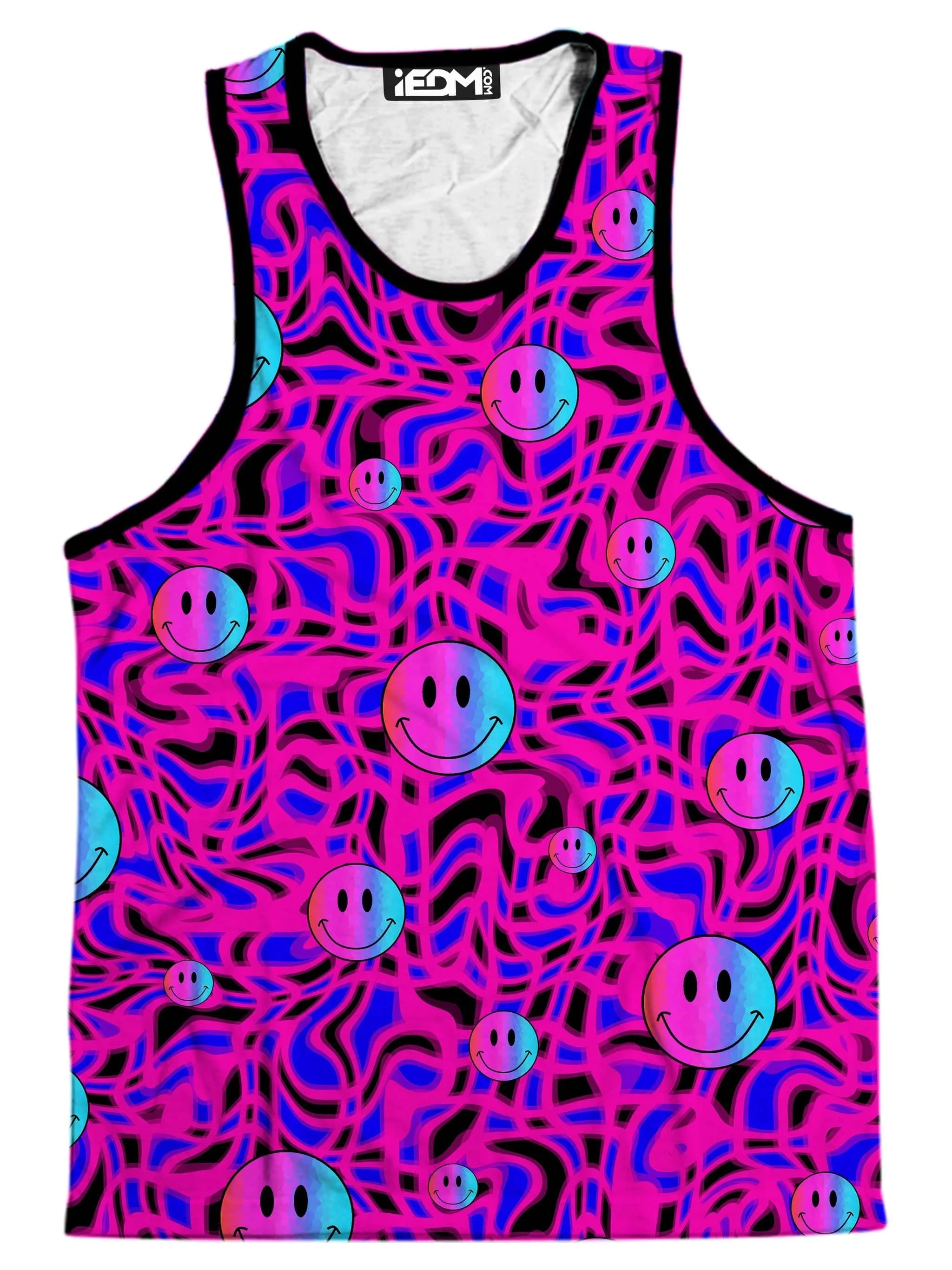 Trippy Smiles Men's Tank sold by iEDM