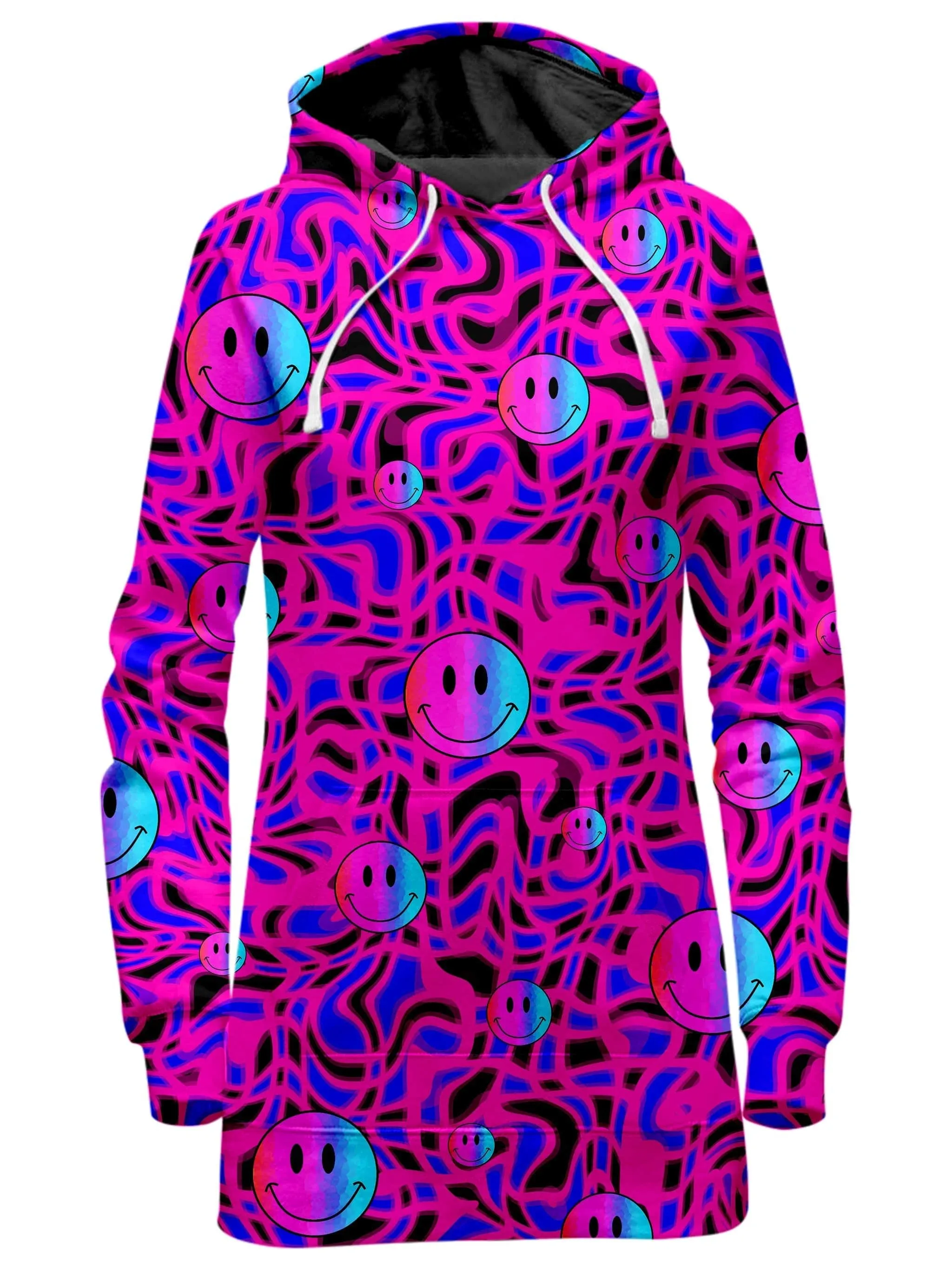 Trippy Smiles Hoodie Dress sold by iEDM