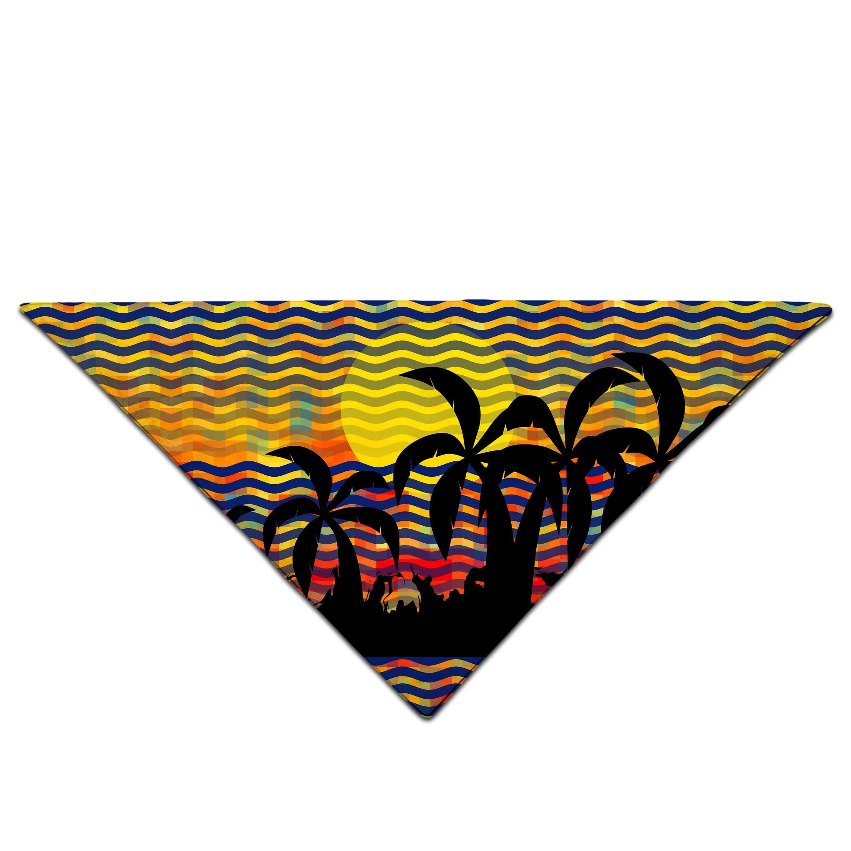 Trippy Tropical Nights Bandana sold by iEDM product image thumbnail 2