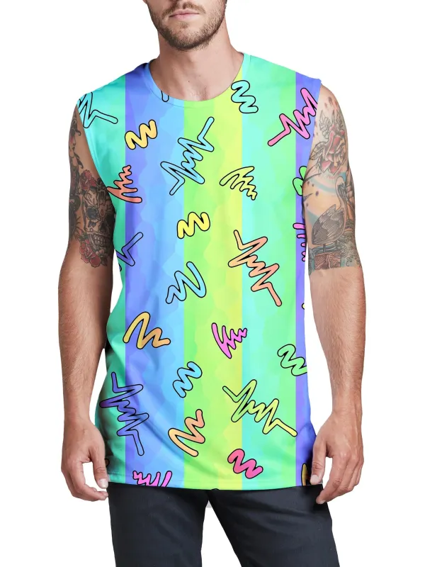 Trippy Doodles Men's Muscle Tank sold by iEDM