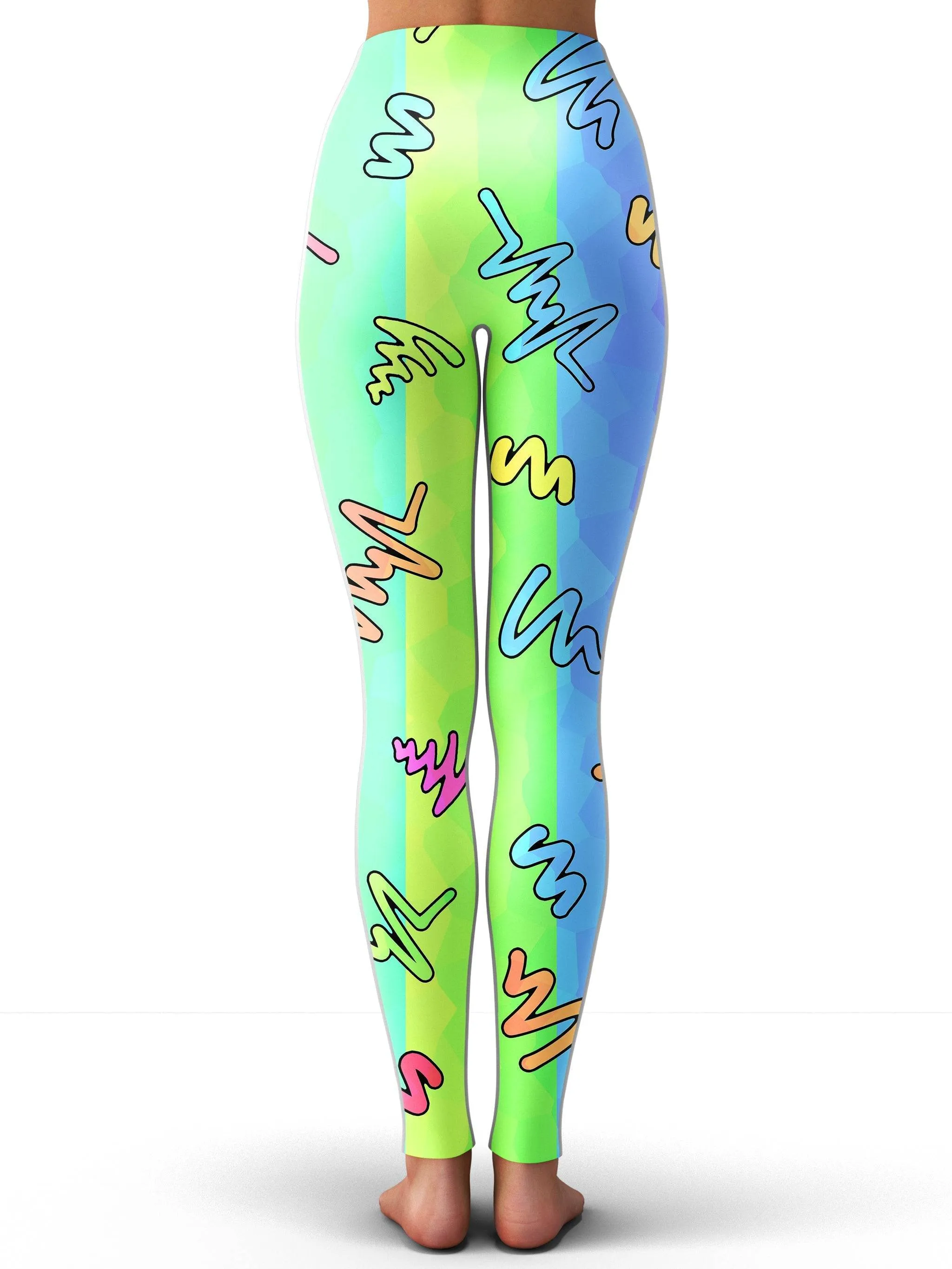 Trippy Doodles Leggings sold by iEDM product image thumbnail 3