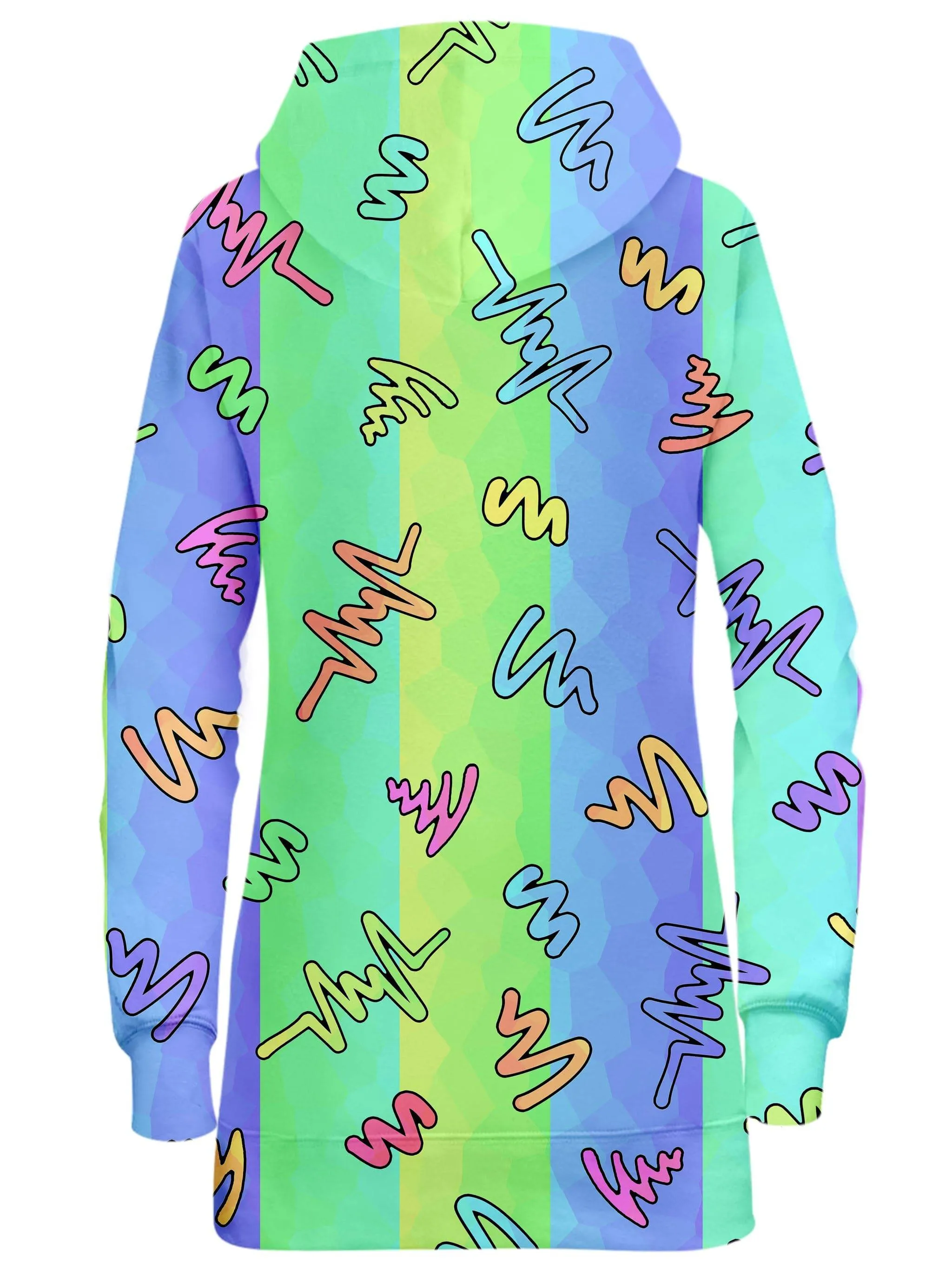 Trippy Doodles Hoodie Dress sold by iEDM product image thumbnail 2