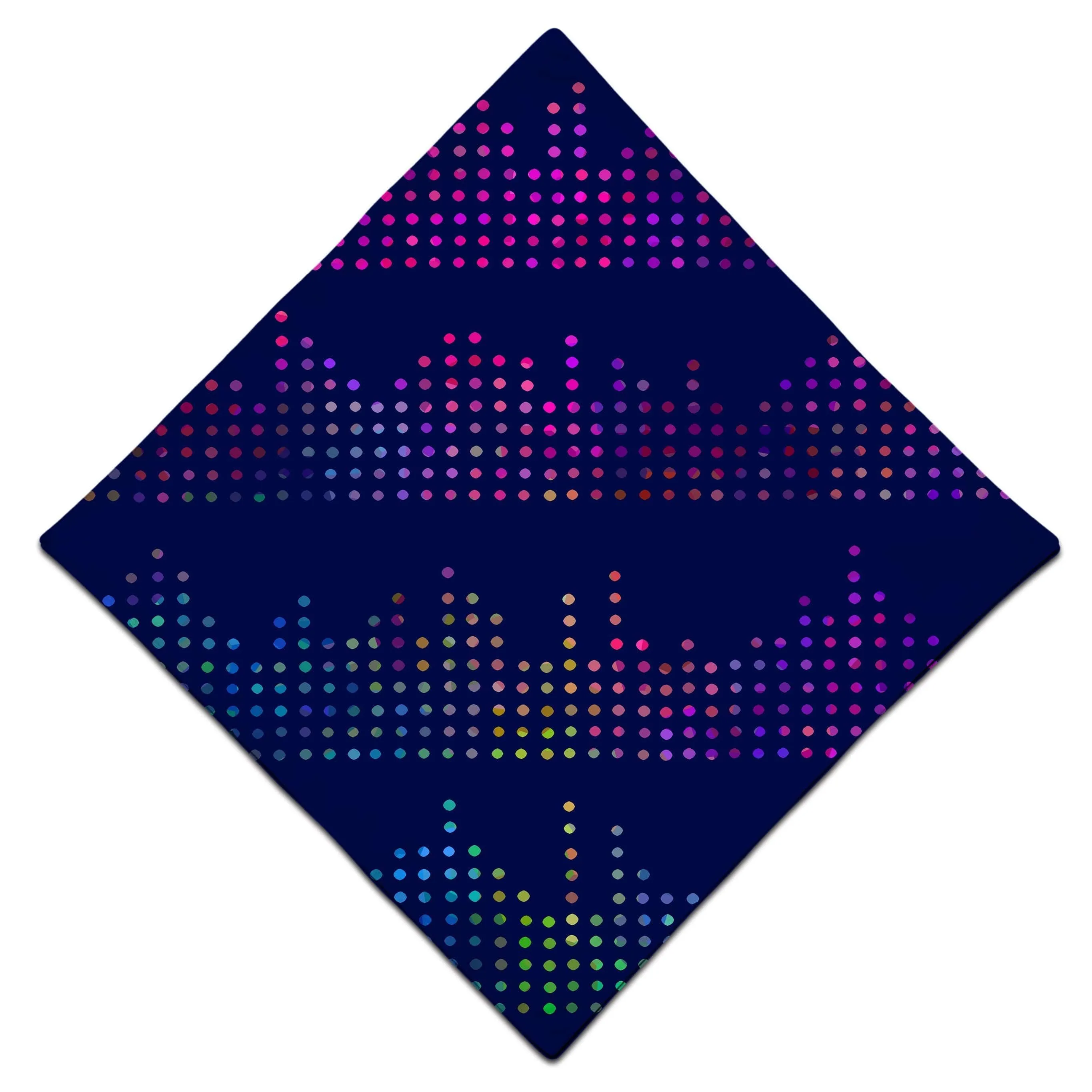 Techno Equalizer Bars Bandana sold by iEDM product image thumbnail 3