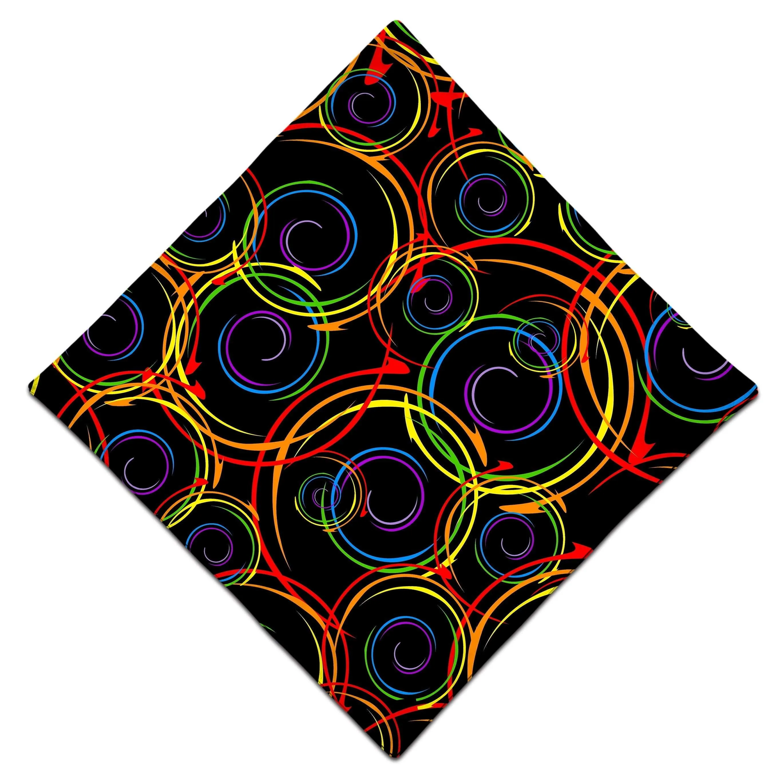 Swirl Abstract Bandana sold by iEDM product image thumbnail 3