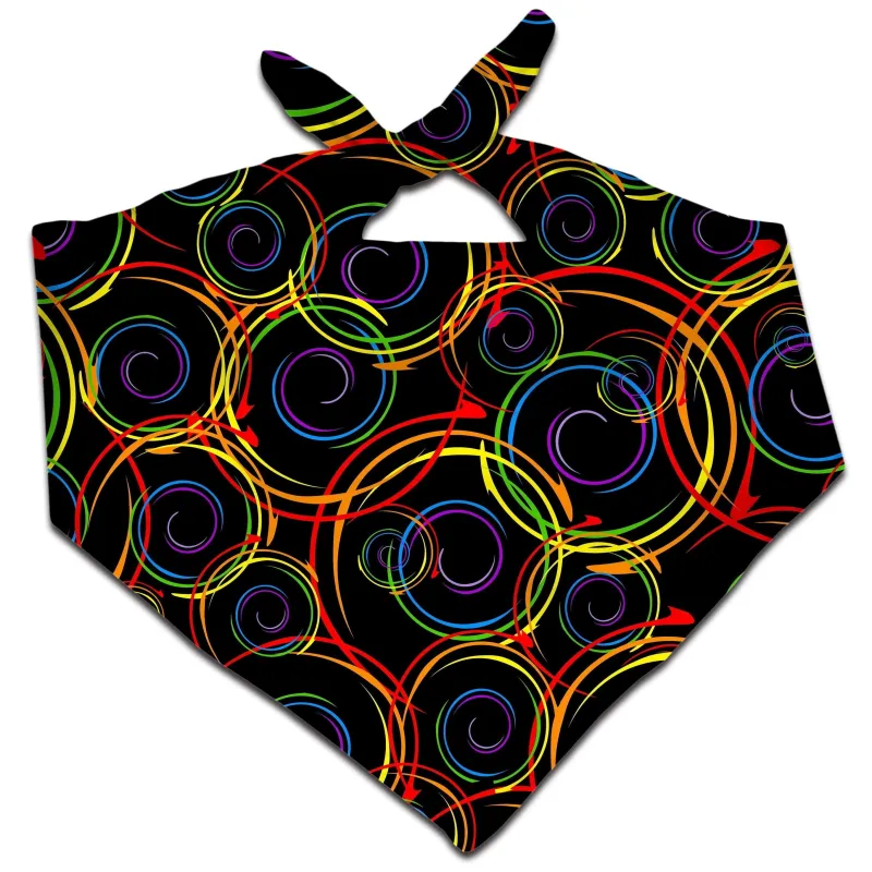 Swirl Abstract Bandana sold by iEDM