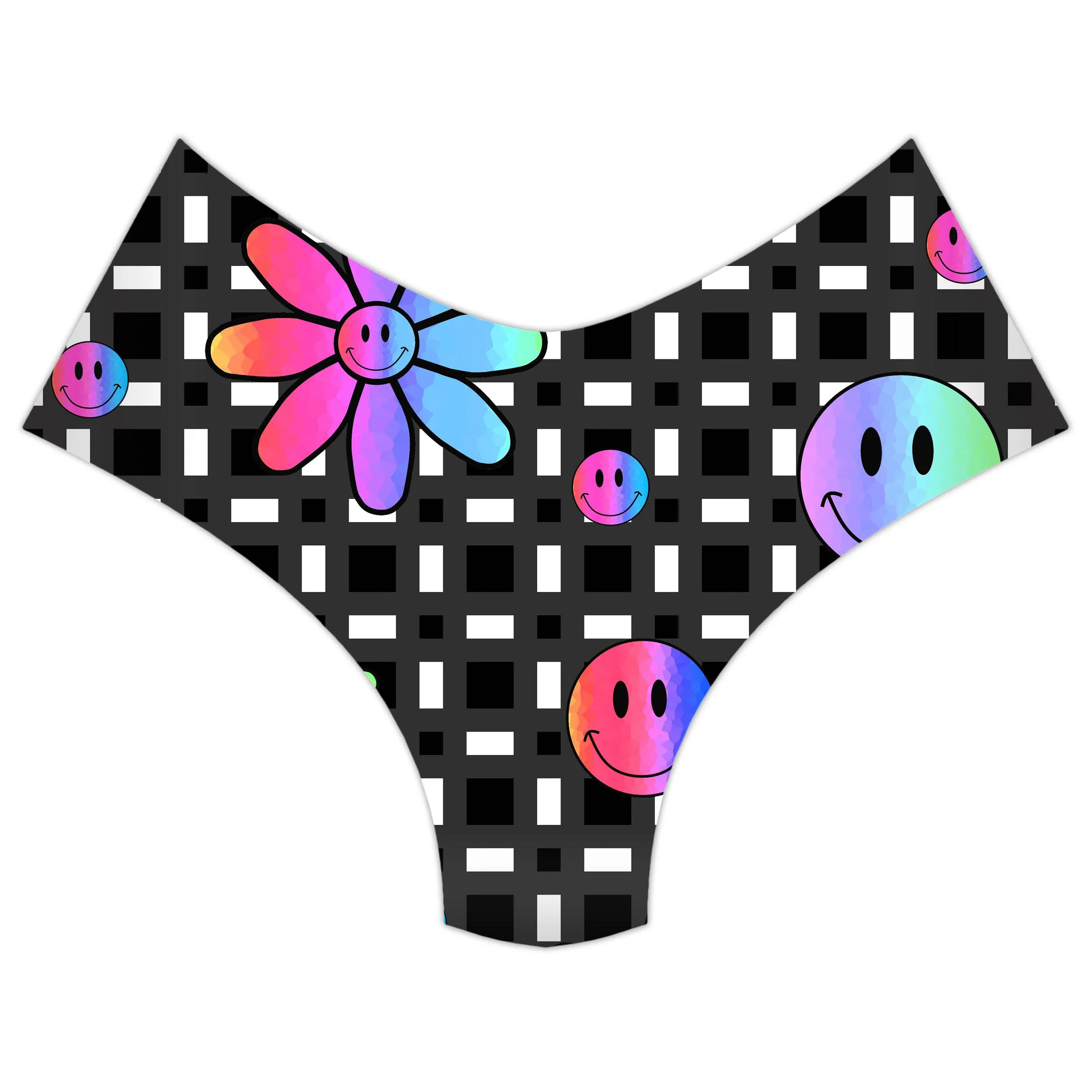 Smiles All Around Booty Shorts sold by iEDM product image thumbnail 3