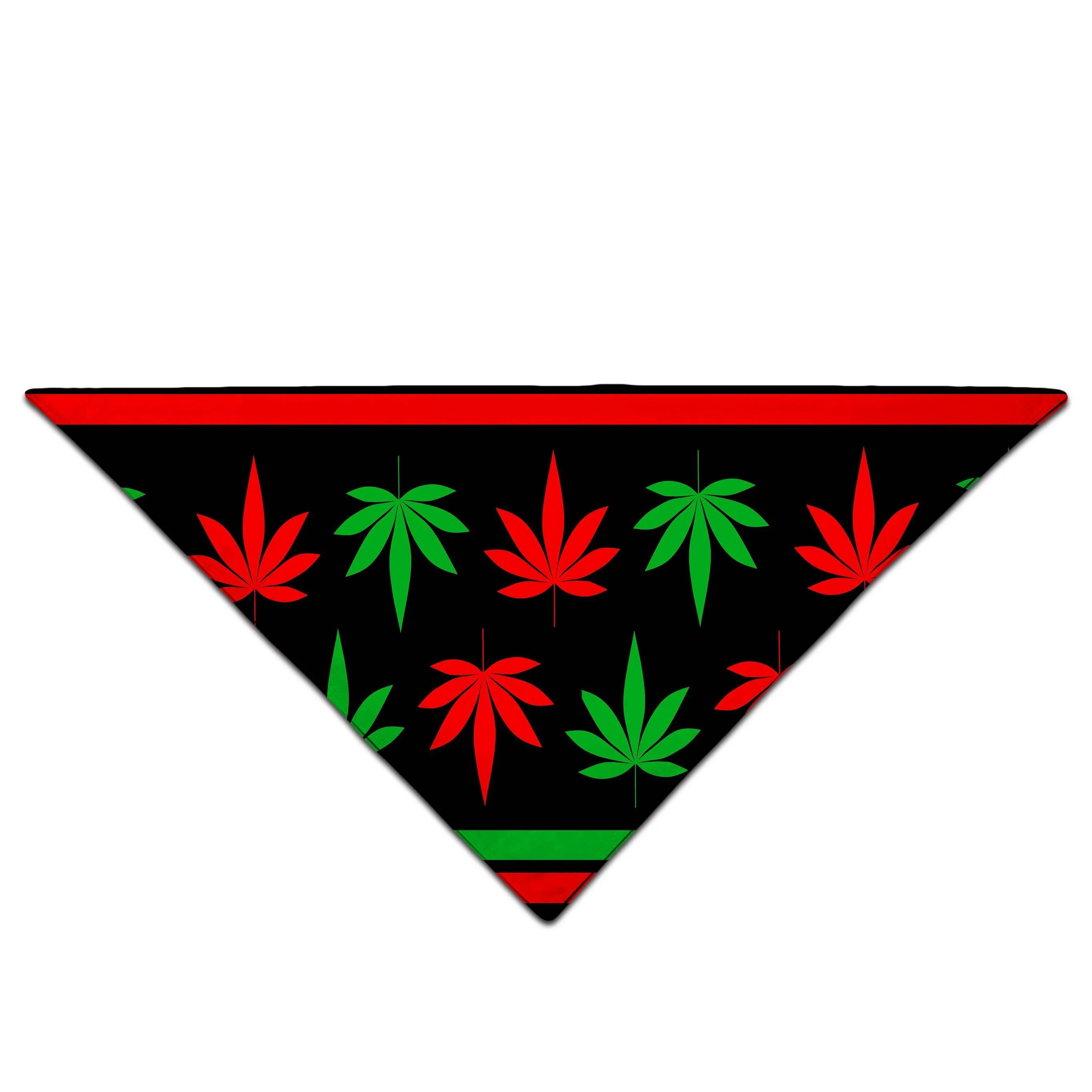 Red And Green Festive Bud Bandana sold by iEDM product image thumbnail 2