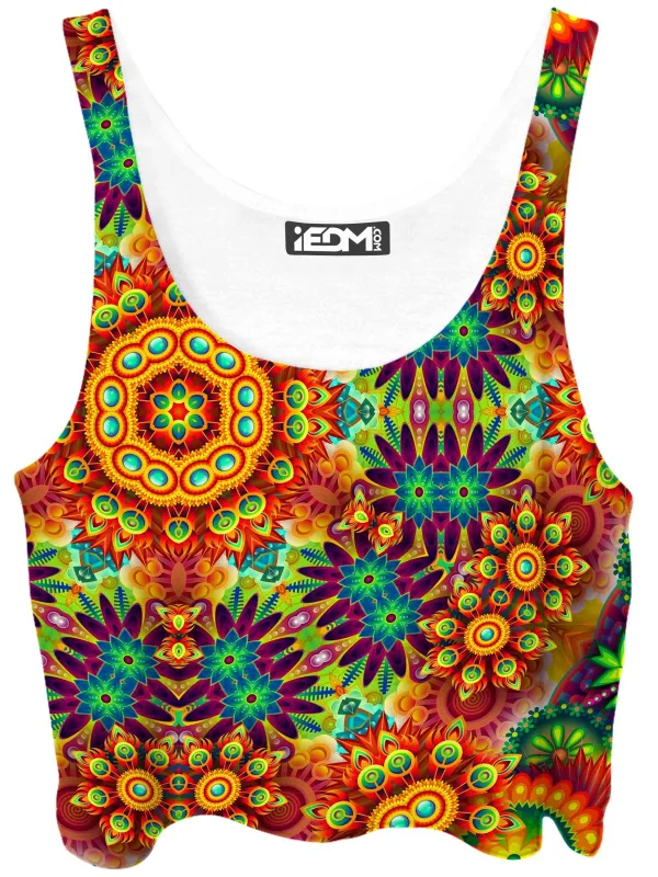 Ornate Color Journey Crop Top sold by iEDM