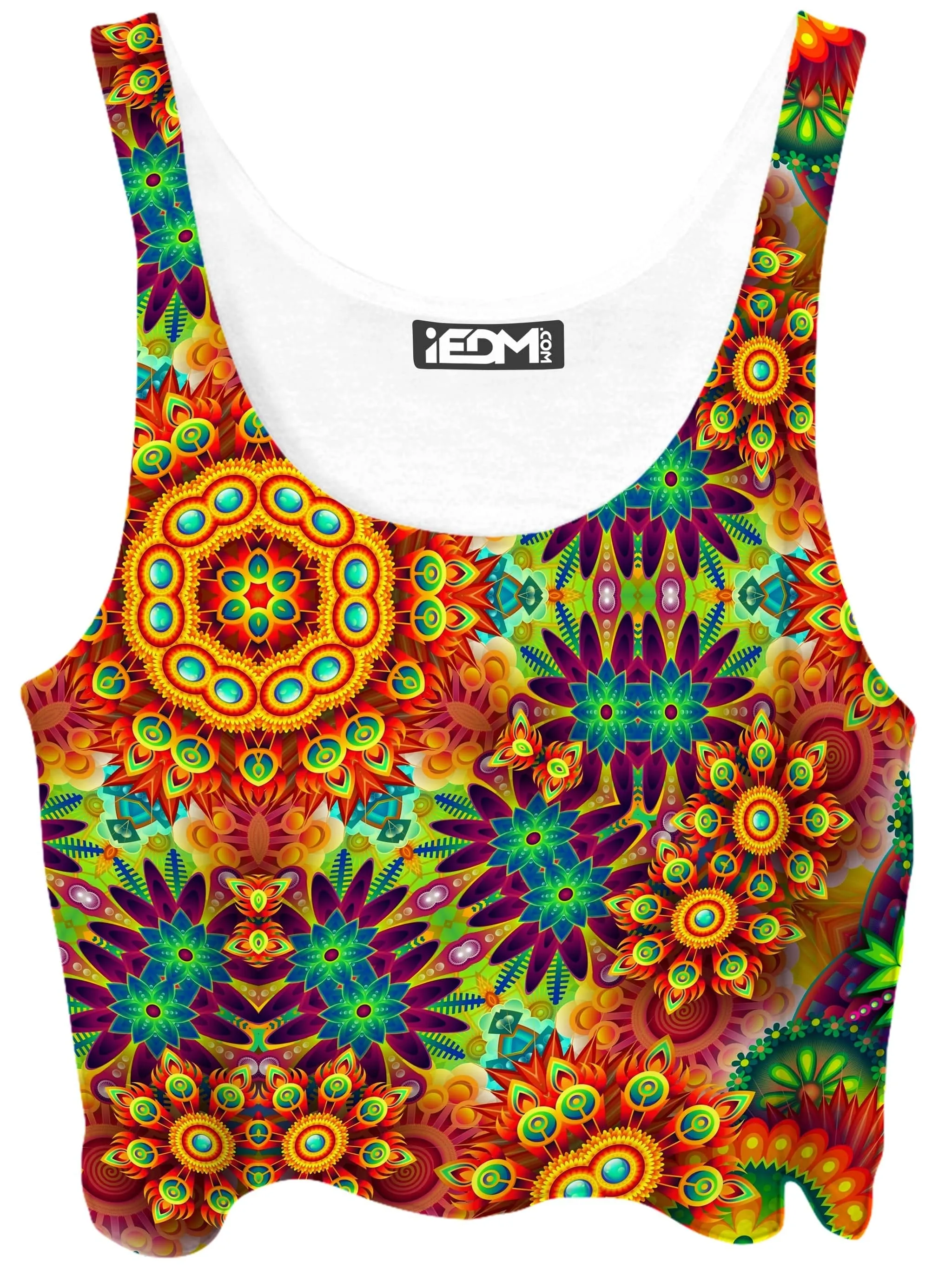 Ornate Color Journey Crop Top sold by iEDM