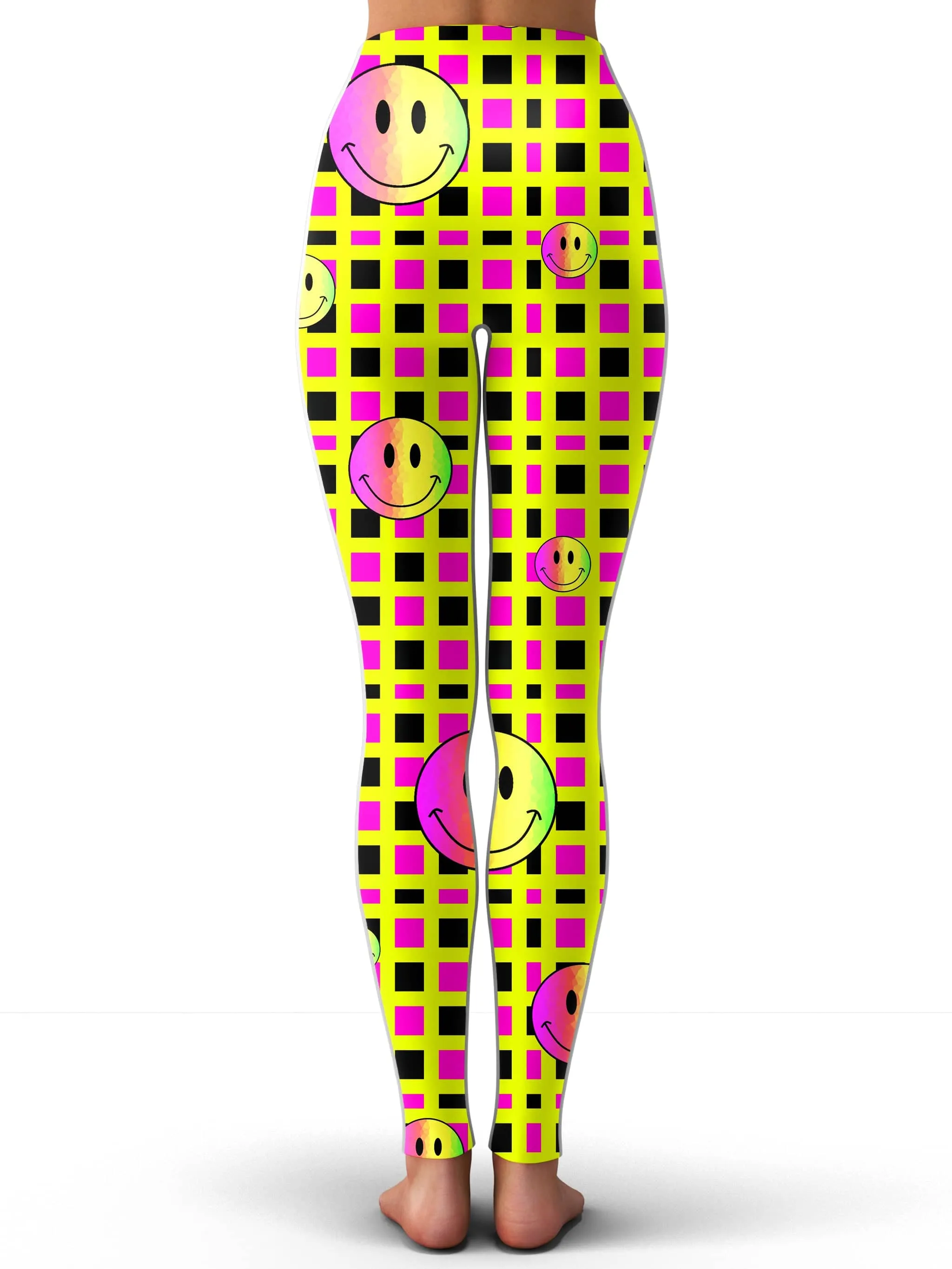 Happy Plaid Leggings sold by iEDM product image thumbnail 3